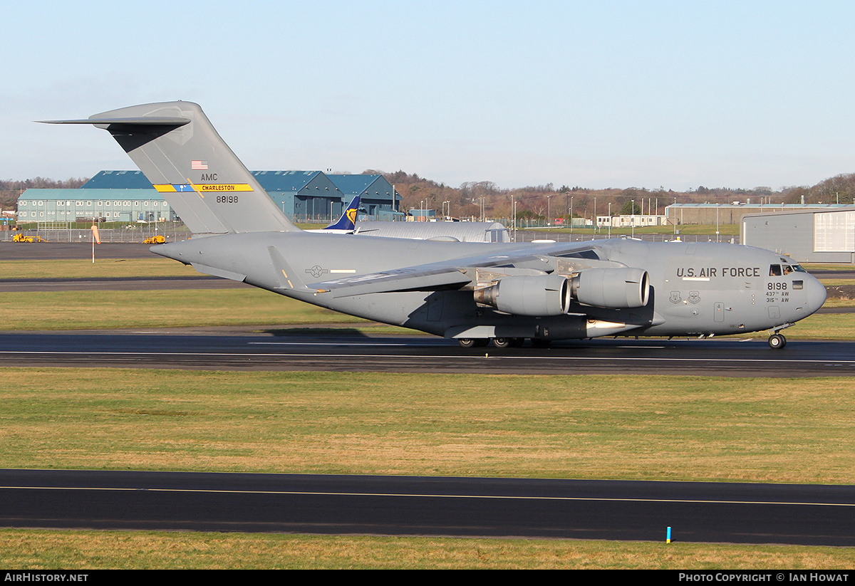 Aircraft Photo of 08-8198 / 88198 | Boeing C-17A Globemaster III | USA - Air Force | AirHistory.net #123672