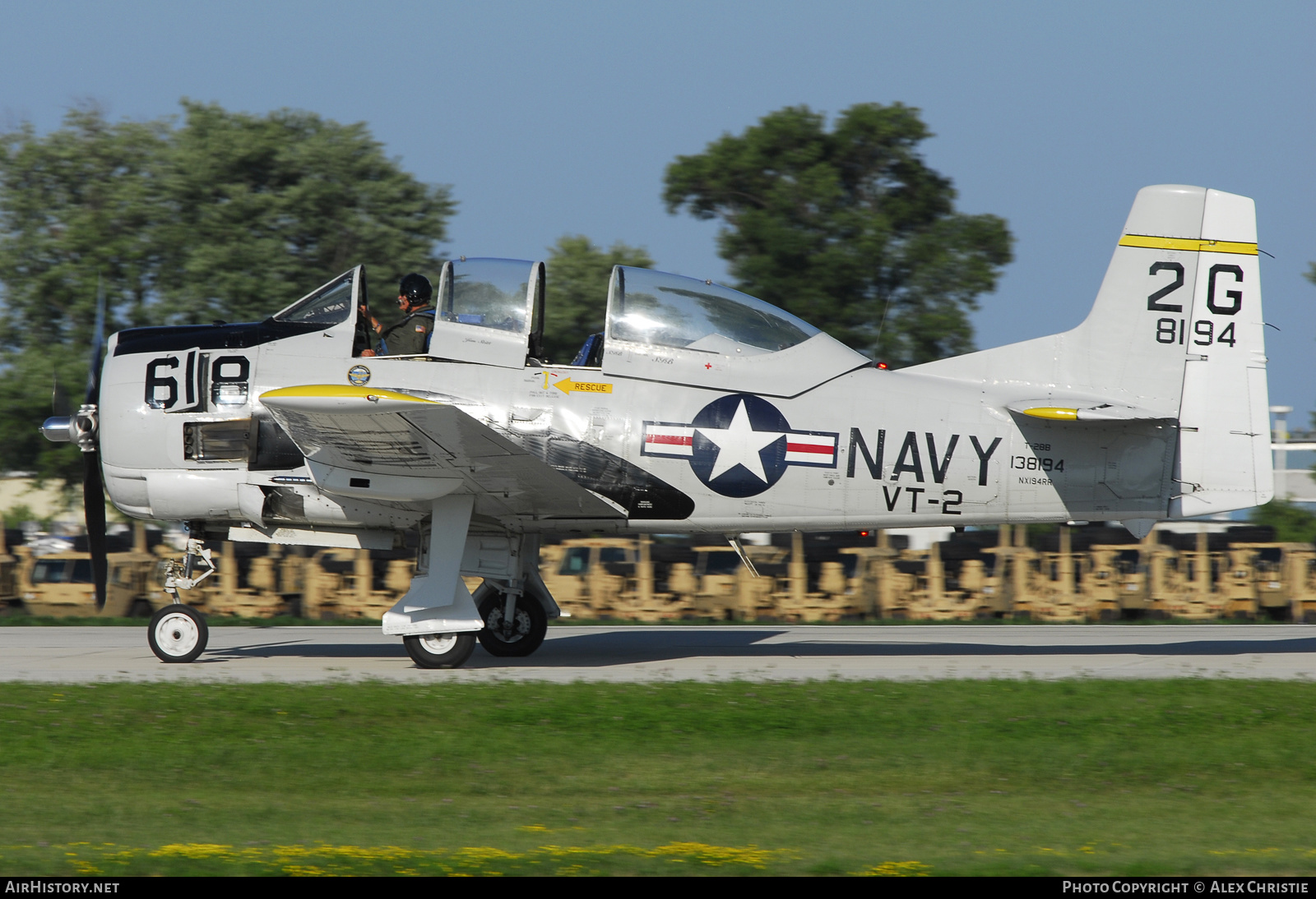 Aircraft Photo of N194RR / NX194RR / 138194 | North American T-28B Trojan | USA - Navy | AirHistory.net #123682