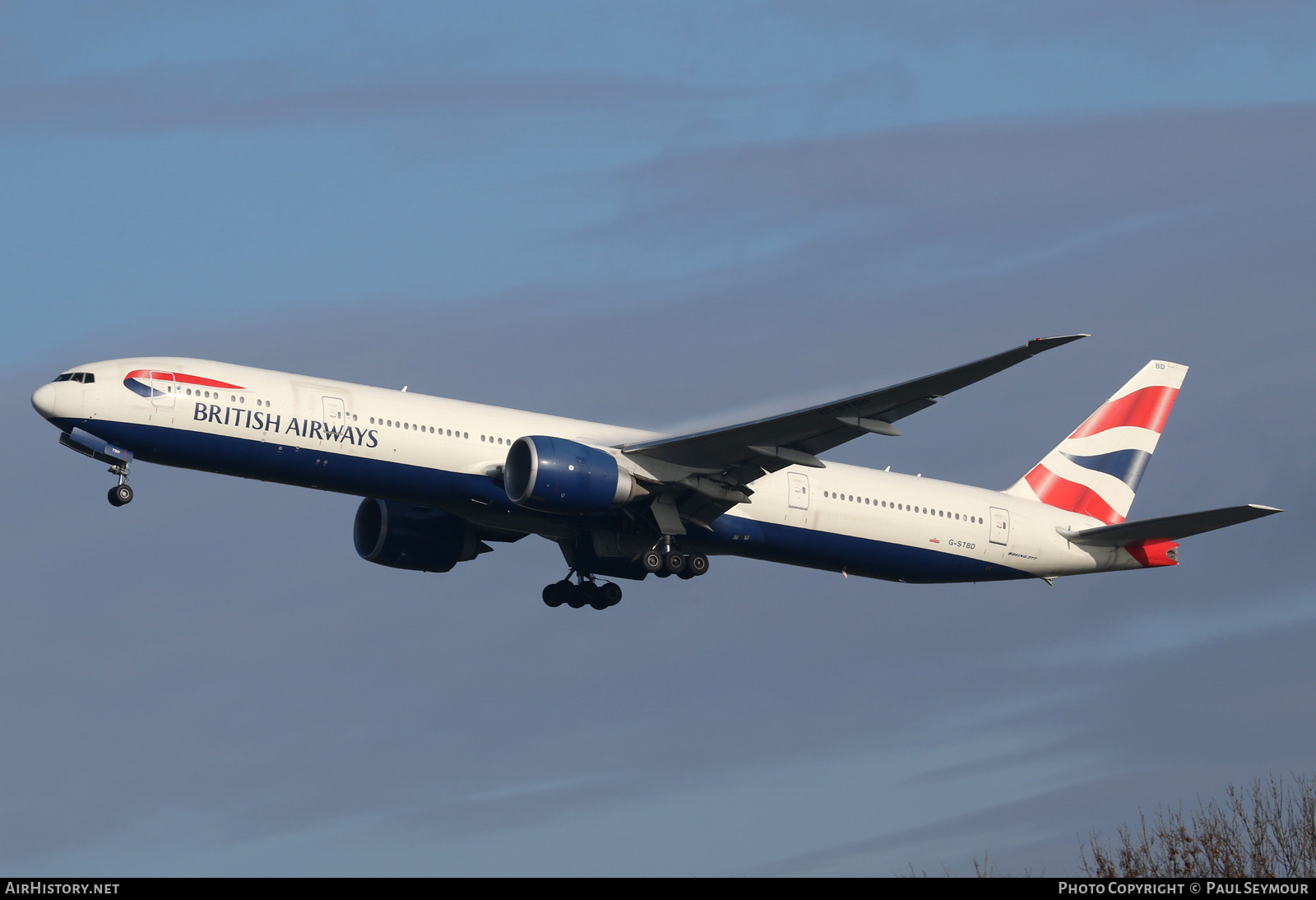 Aircraft Photo of G-STBD | Boeing 777-36N/ER | British Airways | AirHistory.net #123686