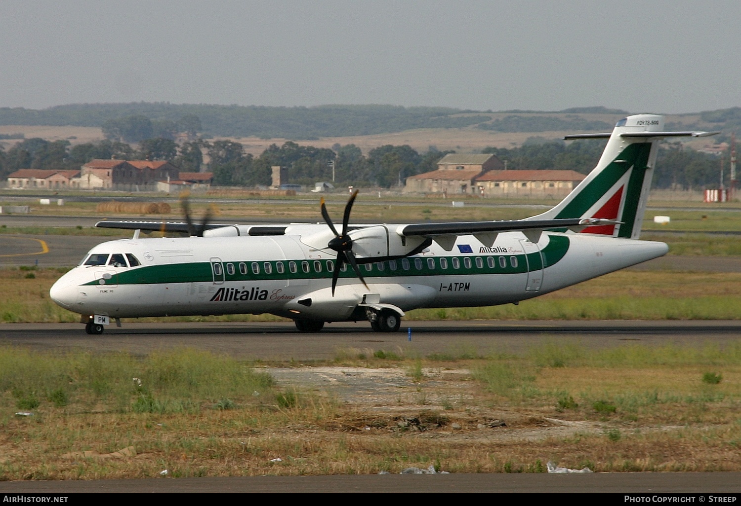 Aircraft Photo of I-ATPM | ATR ATR-72-500 (ATR-72-212A) | Alitalia Express | AirHistory.net #123687