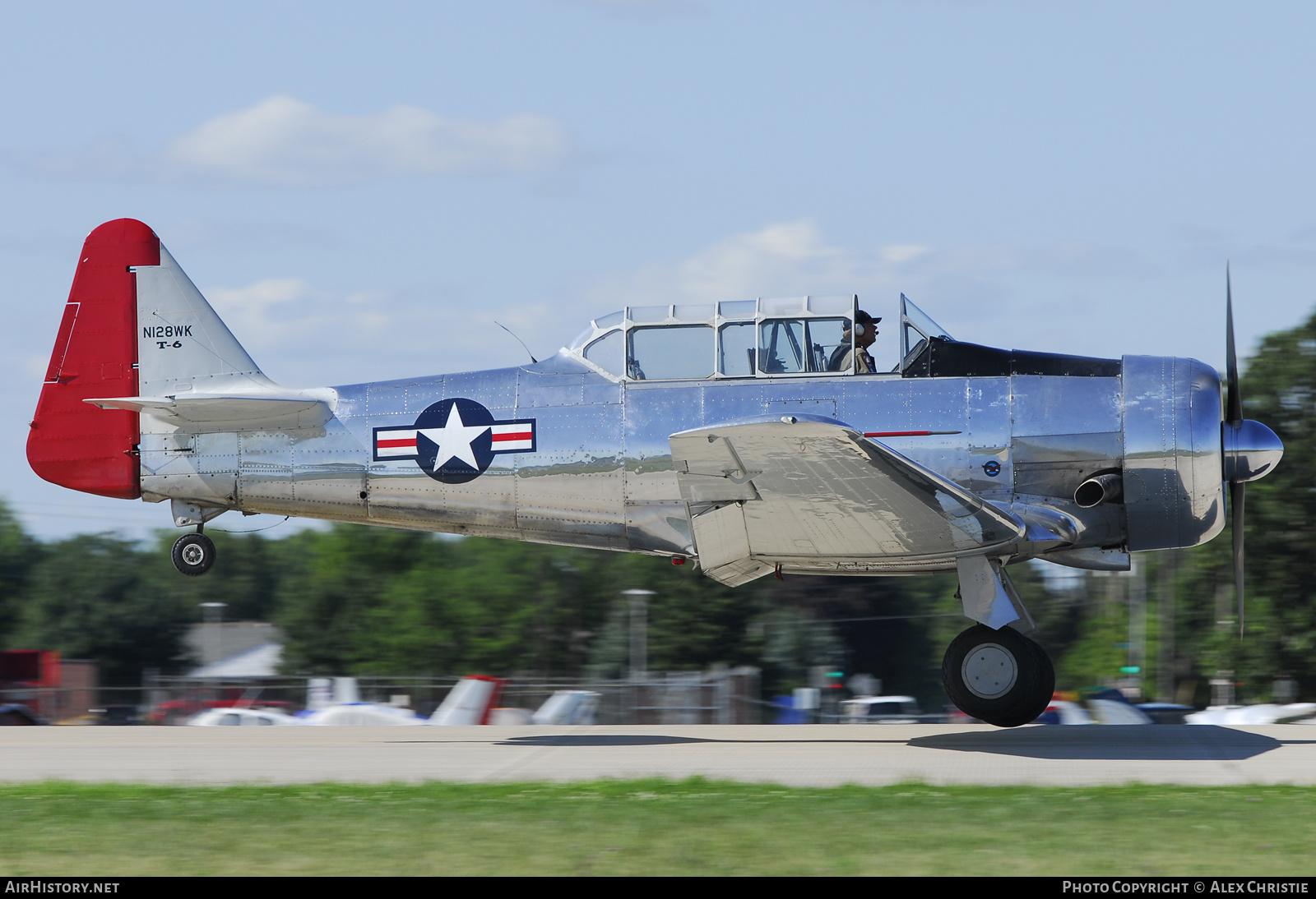 Aircraft Photo of N128WK | North American T-6G Texan | USA - Air Force | AirHistory.net #123690