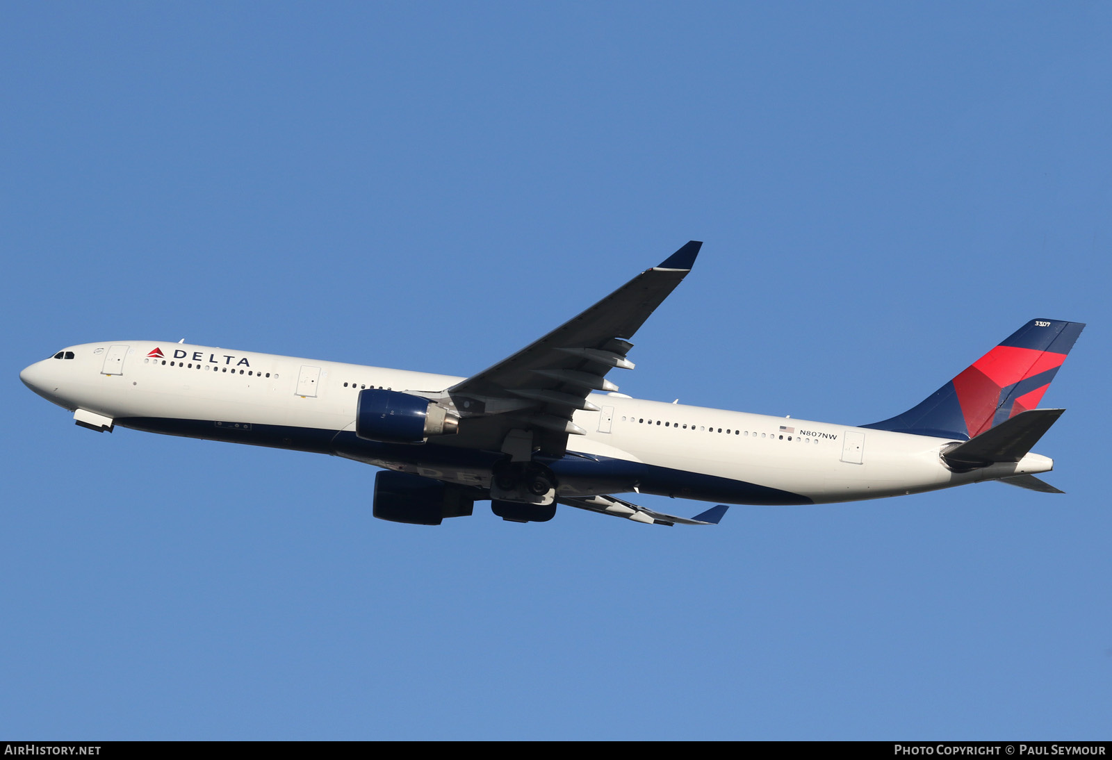 Aircraft Photo of N807NW | Airbus A330-323 | Delta Air Lines | AirHistory.net #123702