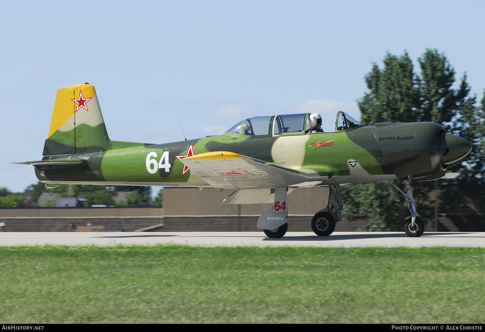 Aircraft Photo of N40369 | Nanchang CJ-6 | Red Thunder Air Show Team | Russia - Air Force | AirHistory.net #123727