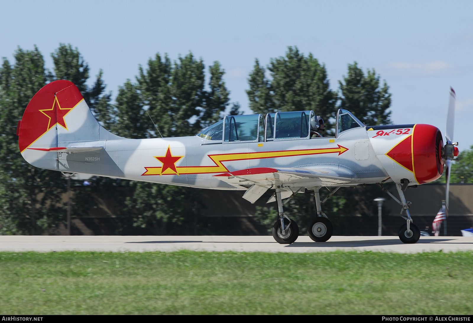 Aircraft Photo of N352SH | Yakovlev Yak-52 | Russia - Air Force | AirHistory.net #123731