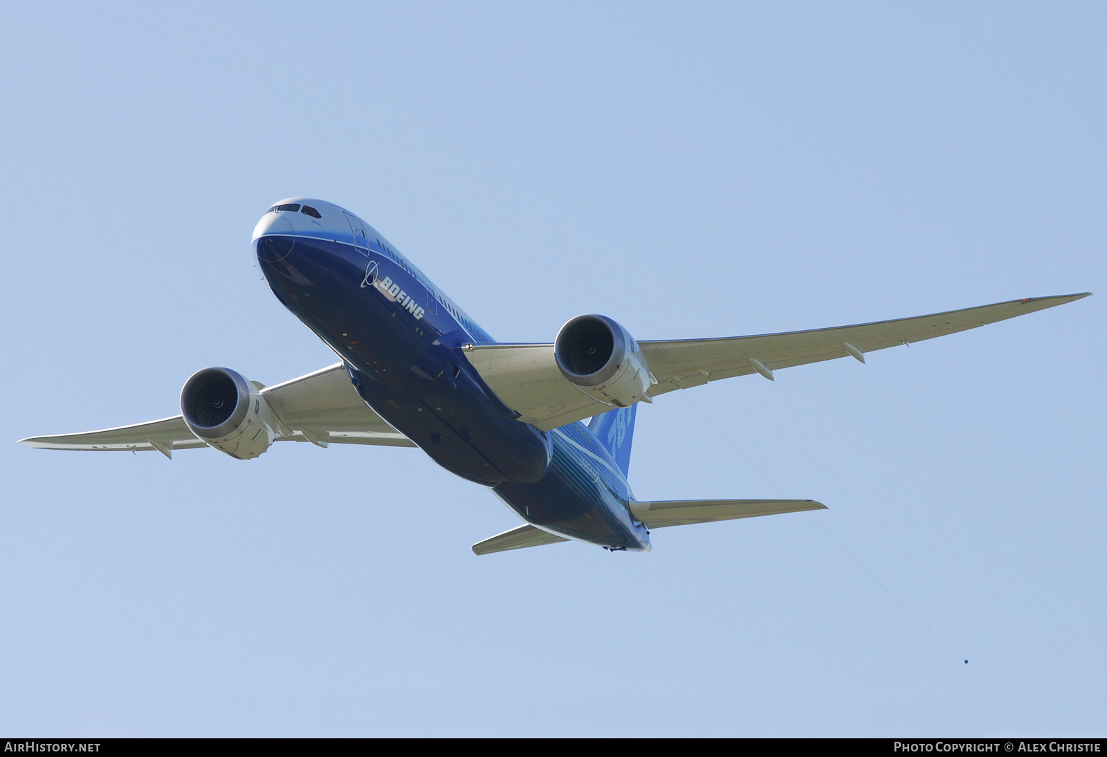 Aircraft Photo of N787BA | Boeing 787-8 Dreamliner | Boeing | AirHistory.net #123758