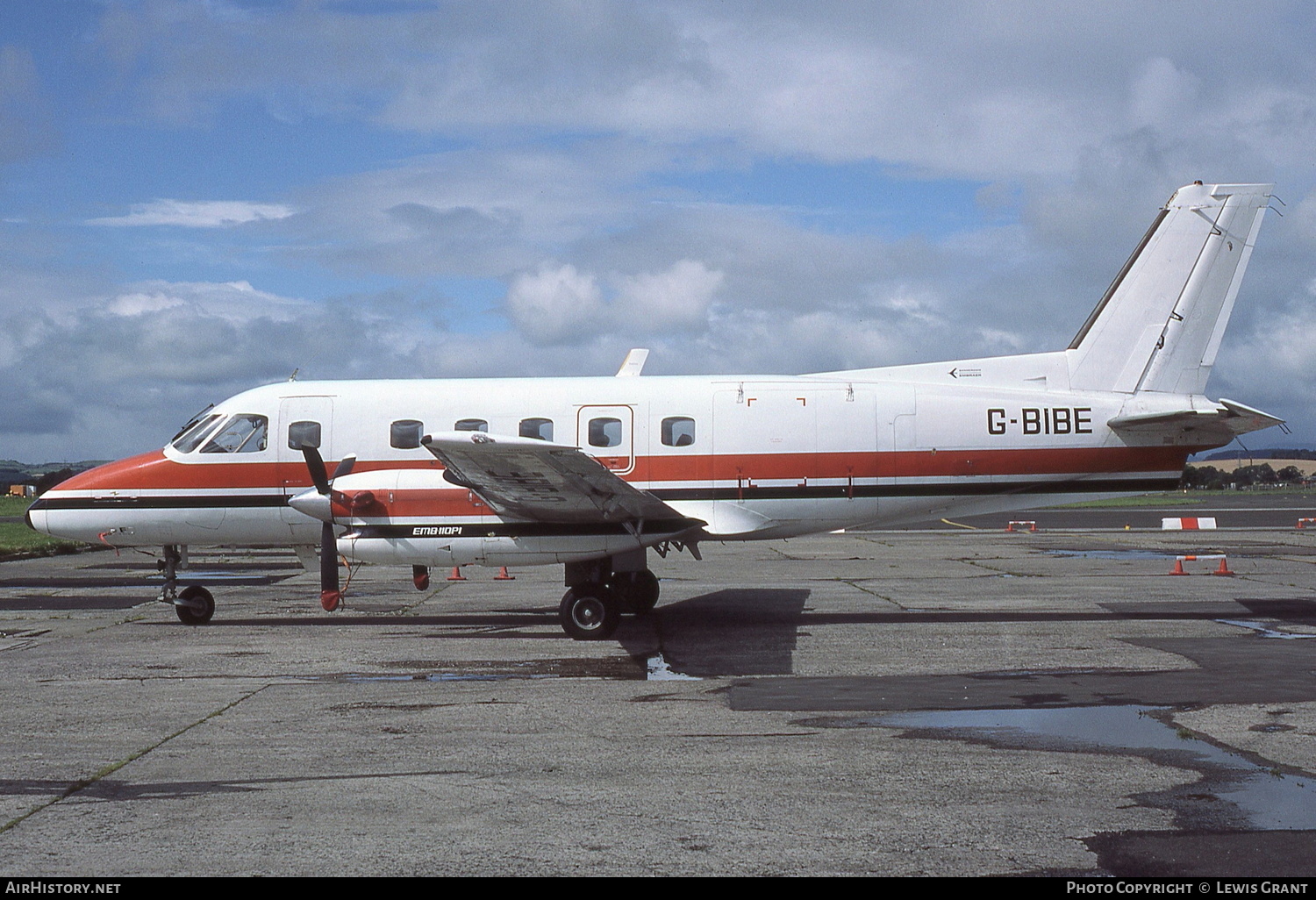 Aircraft Photo of G-BIBE | Embraer EMB-110P1 Bandeirante | Loganair | AirHistory.net #123793