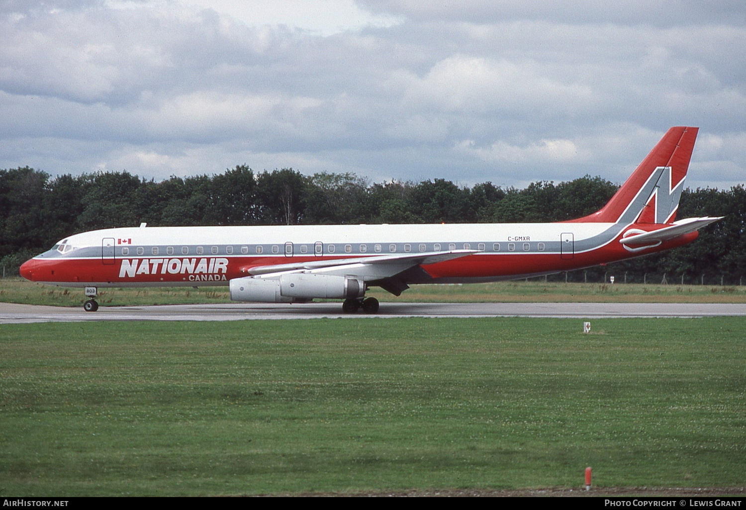 Aircraft Photo of C-GMXR | McDonnell Douglas DC-8-62 | Nationair | AirHistory.net #123796