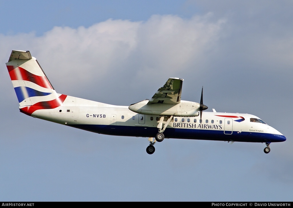 Aircraft Photo of G-NVSB | Bombardier DHC-8-311Q Dash 8 | British Airways | AirHistory.net #123799