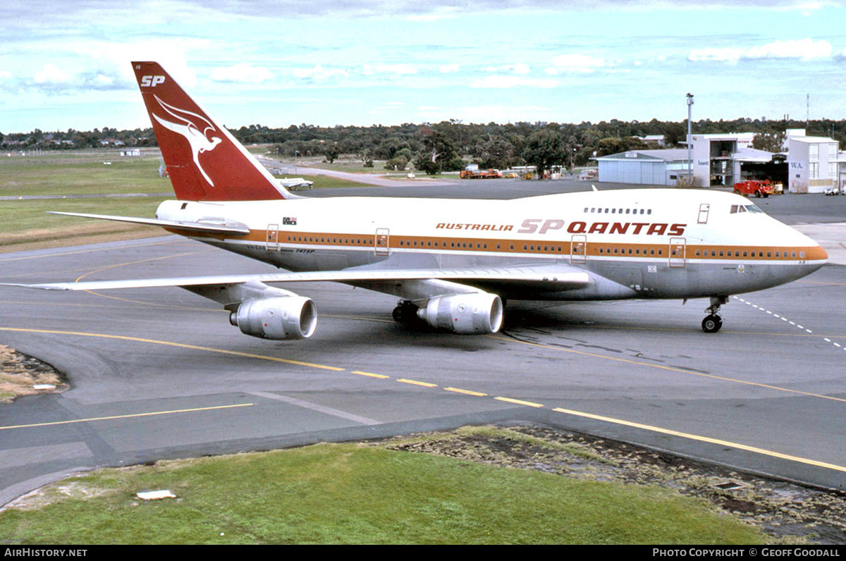 Aircraft Photo of VH-EAB | Boeing 747SP-38 | Qantas | AirHistory.net #123815