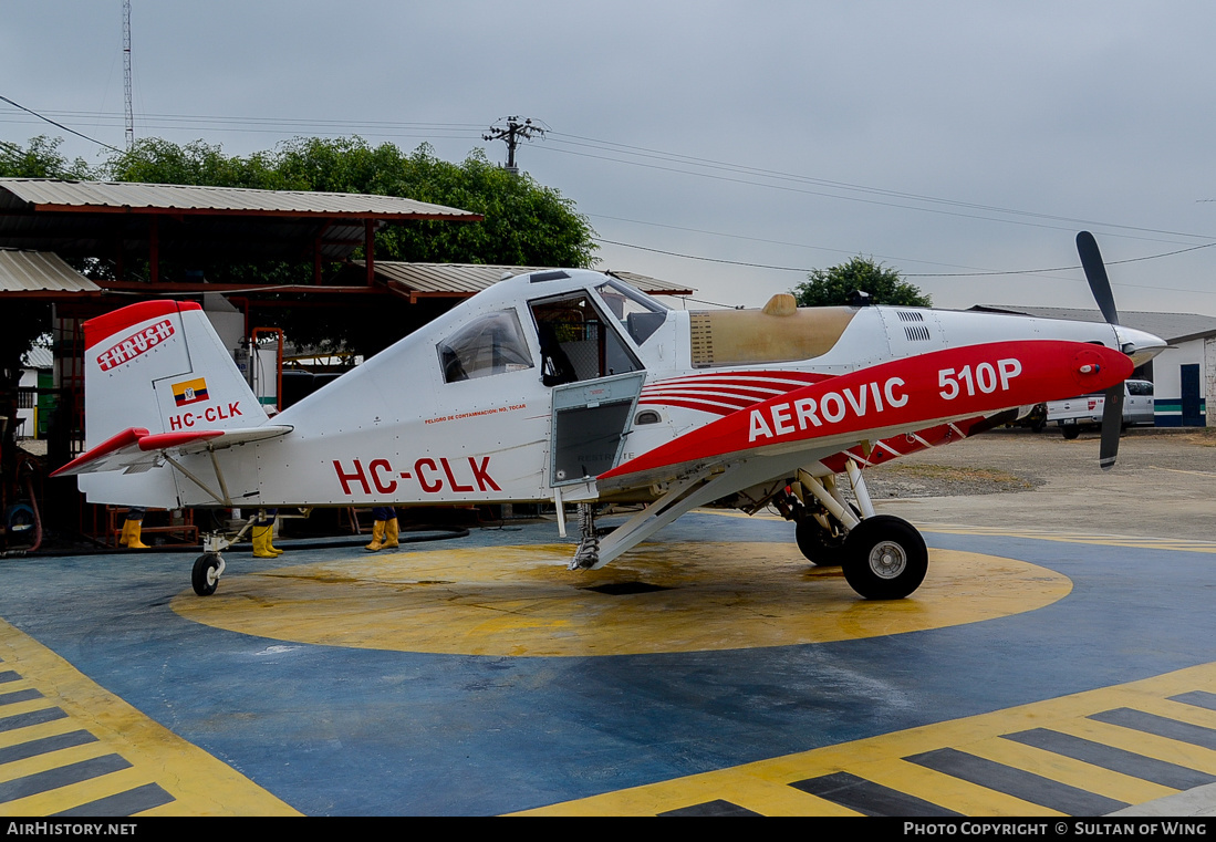 Aircraft Photo of HC-CLK | Thrush S2R-T34 Thrush 510P | Aerovic | AirHistory.net #123838