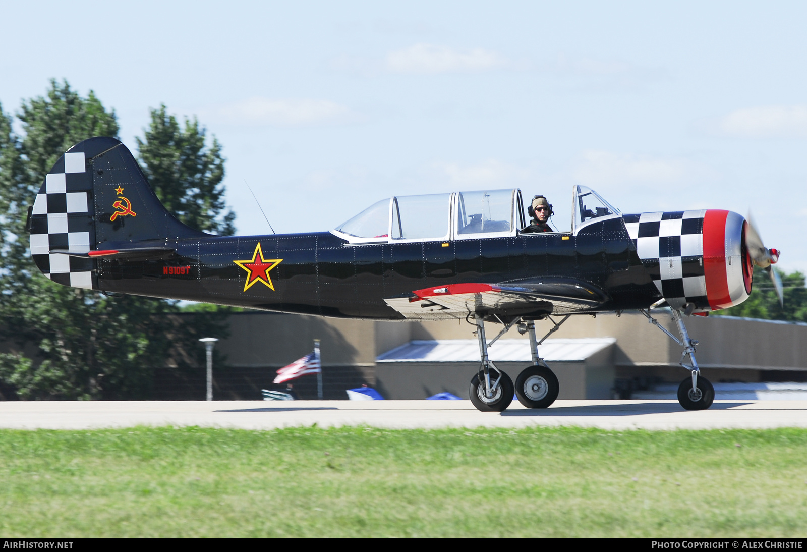 Aircraft Photo of N9109T | Yakovlev Yak-52 | Russia - Air Force | AirHistory.net #123860