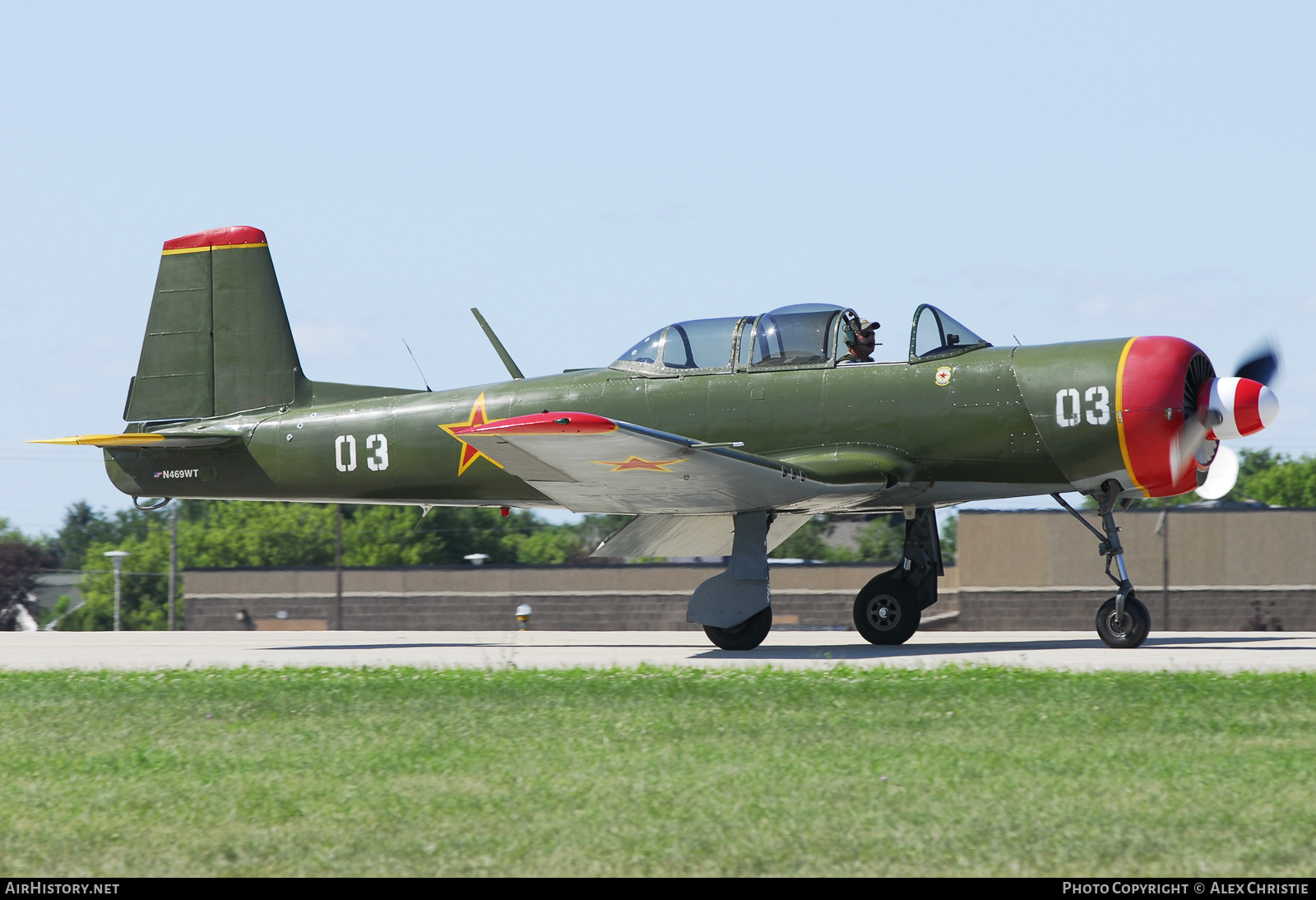 Aircraft Photo of N469WT | Yakovlev Yak-52 | Russia - Air Force | AirHistory.net #123864