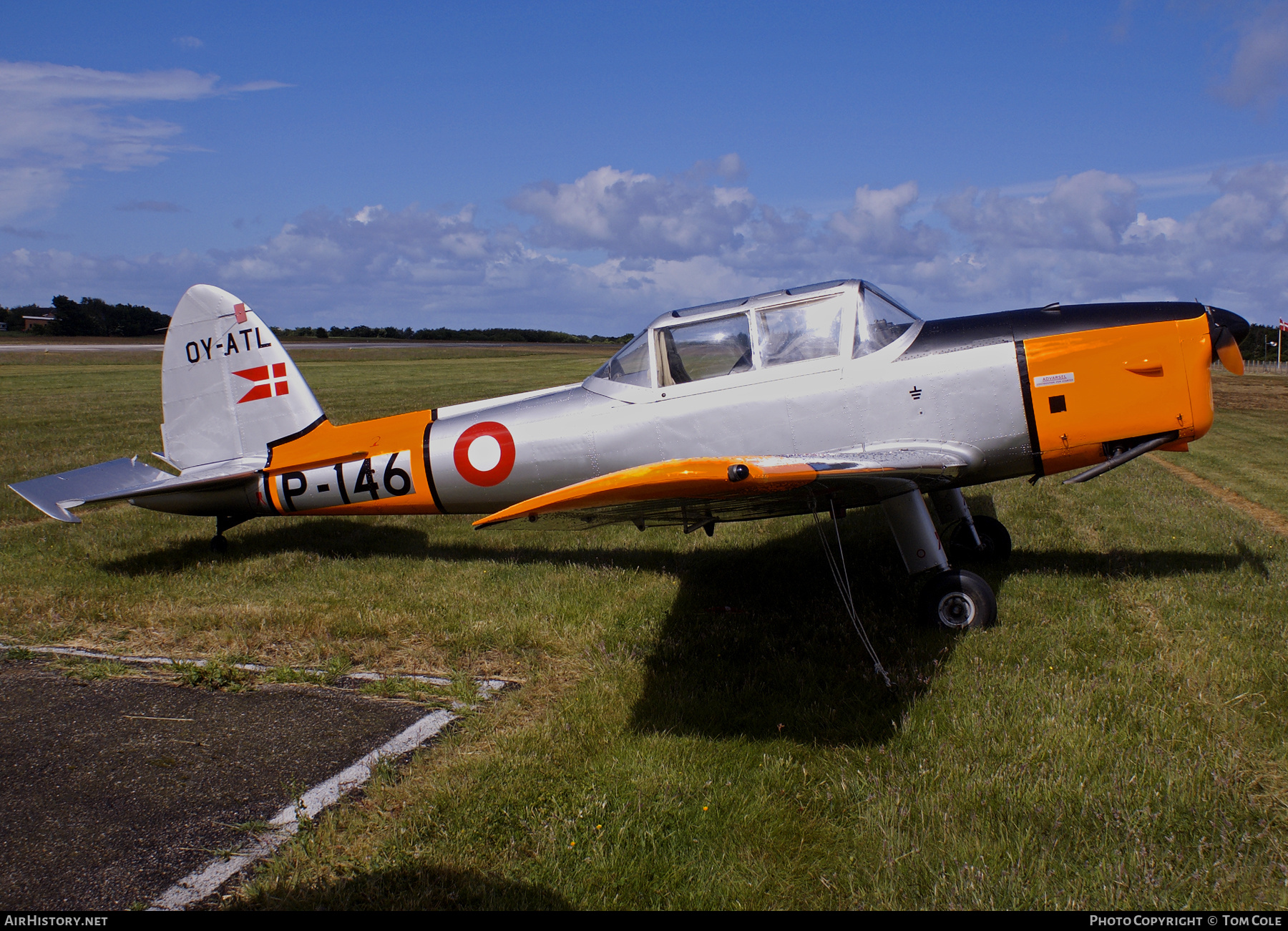 Aircraft Photo of OY-ATL / P-146 | De Havilland DHC-1 Chipmunk 22 | Denmark - Air Force | AirHistory.net #123882