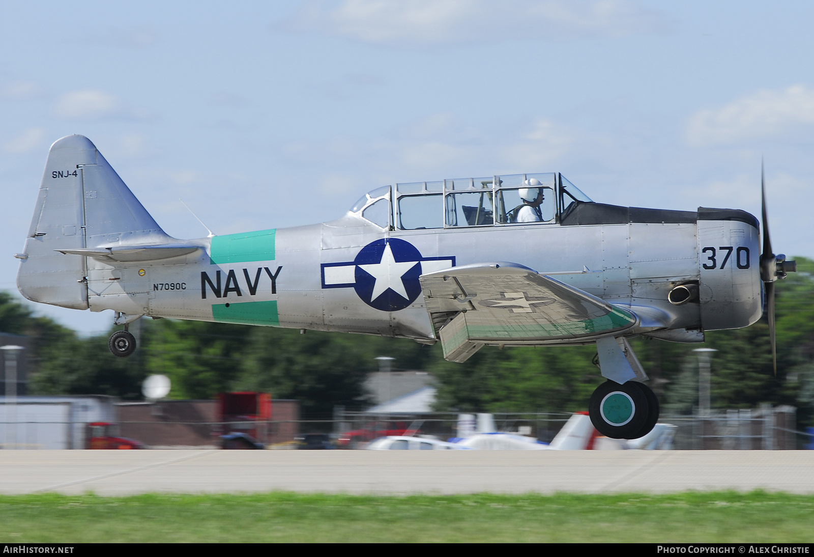 Aircraft Photo of N7090C | North American SNJ-4 Texan | USA - Navy | AirHistory.net #123908