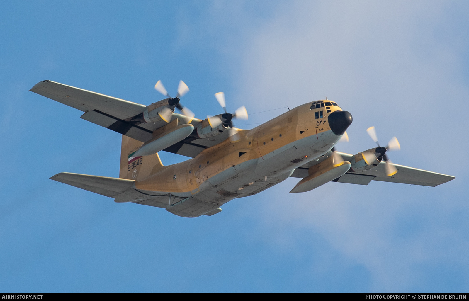 Aircraft Photo of 5-8546 / ۵۴۶ | Lockheed C-130H Hercules | Iran - Air Force | AirHistory.net #123920