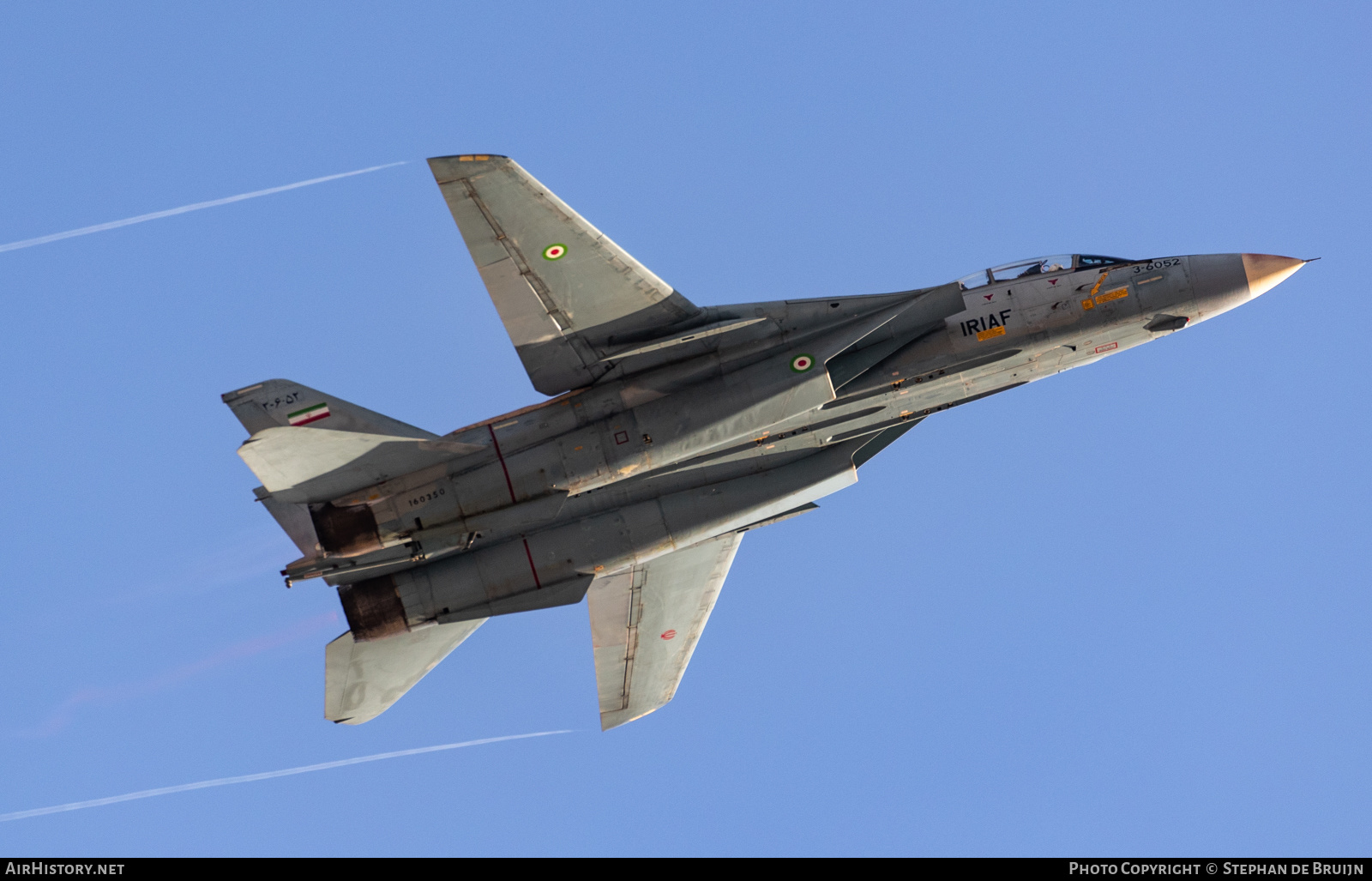 Aircraft Photo of 3-6052 / 160350 | Grumman F-14A Tomcat | Iran - Air Force | AirHistory.net #123922
