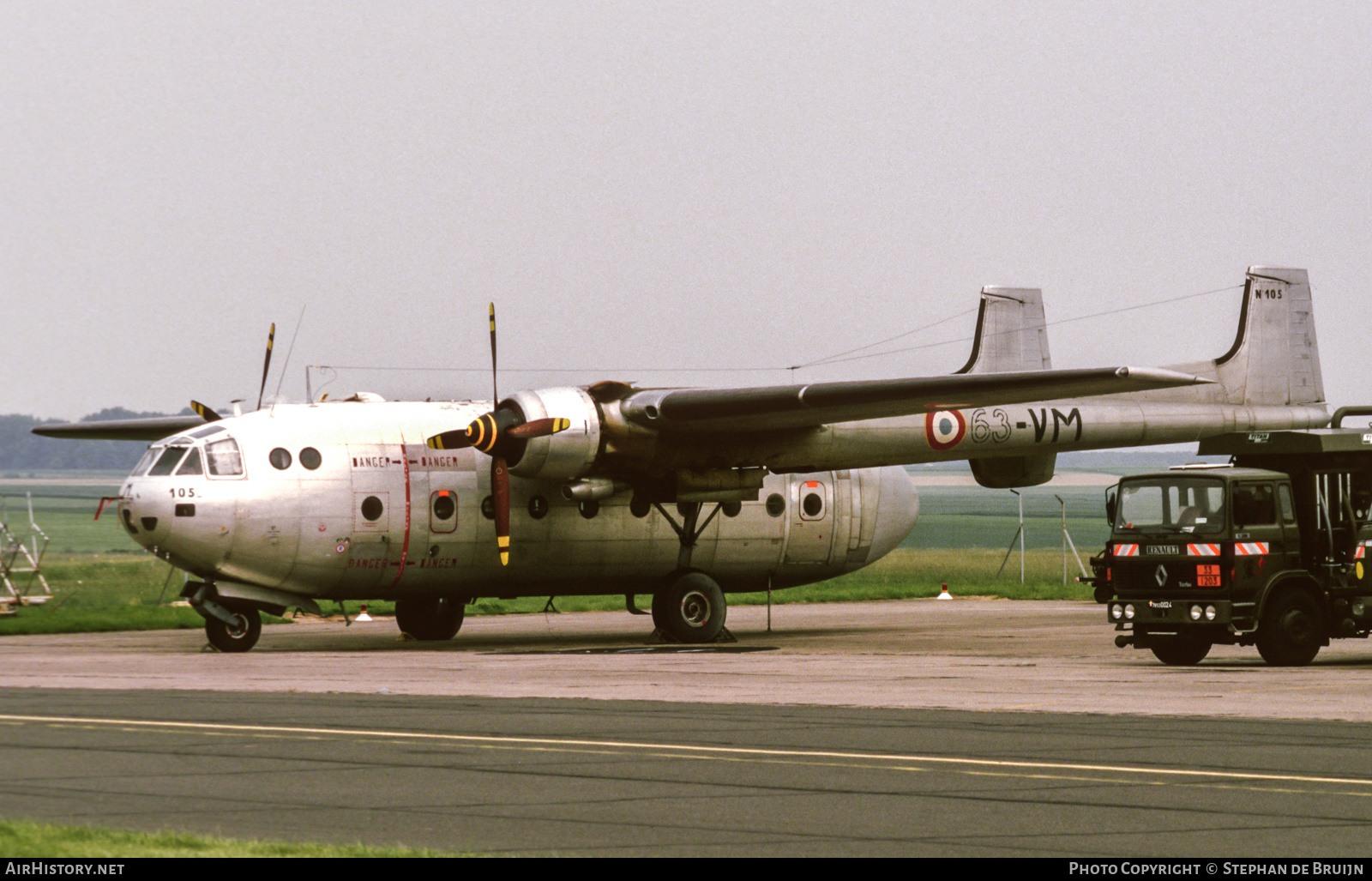 Aircraft Photo of 105 | Nord 2501F-3 Noratlas | France - Air Force | AirHistory.net #123937