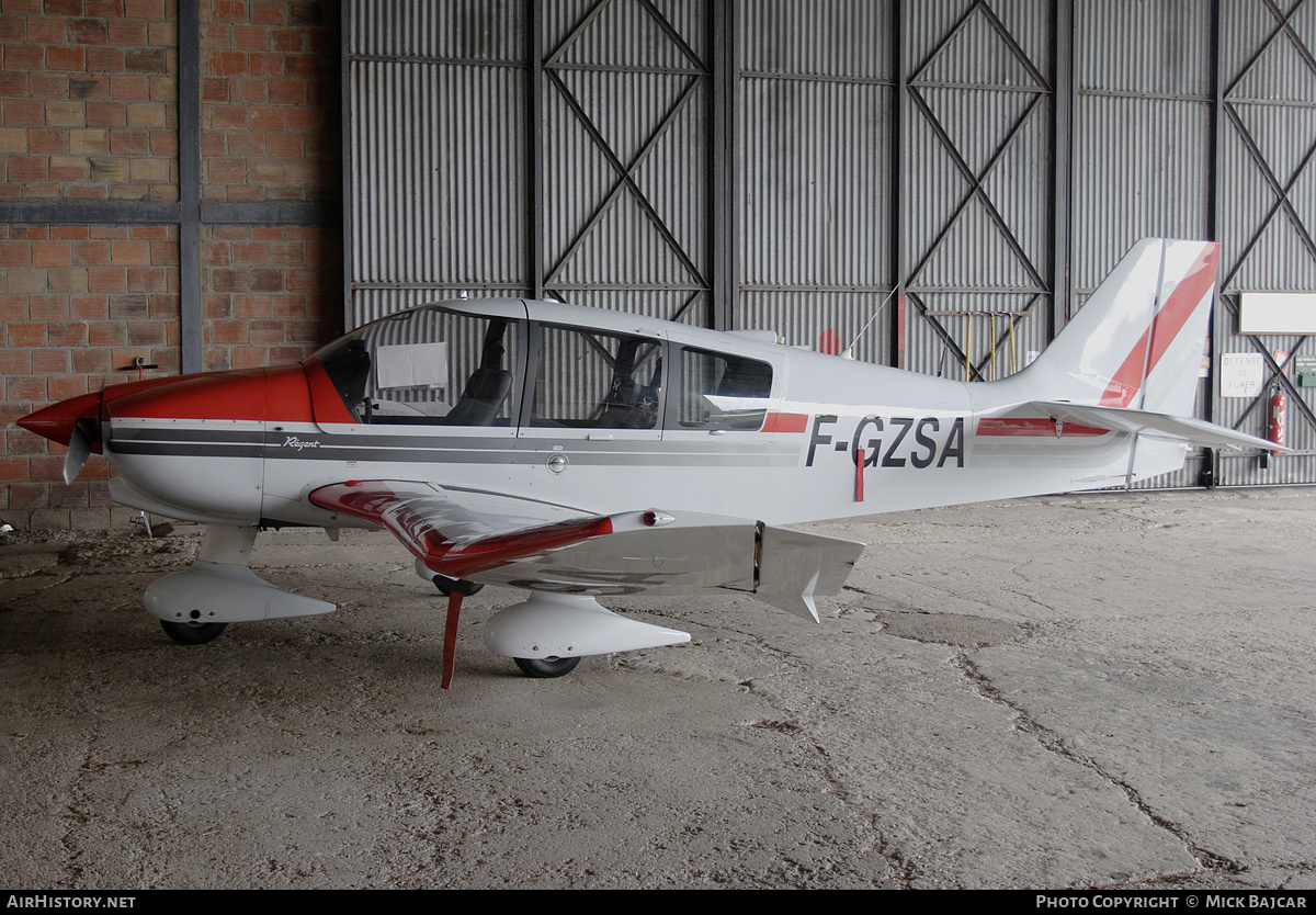 Aircraft Photo of F-GZSA | Robin DR-400-180 Regent | AirHistory.net #123944