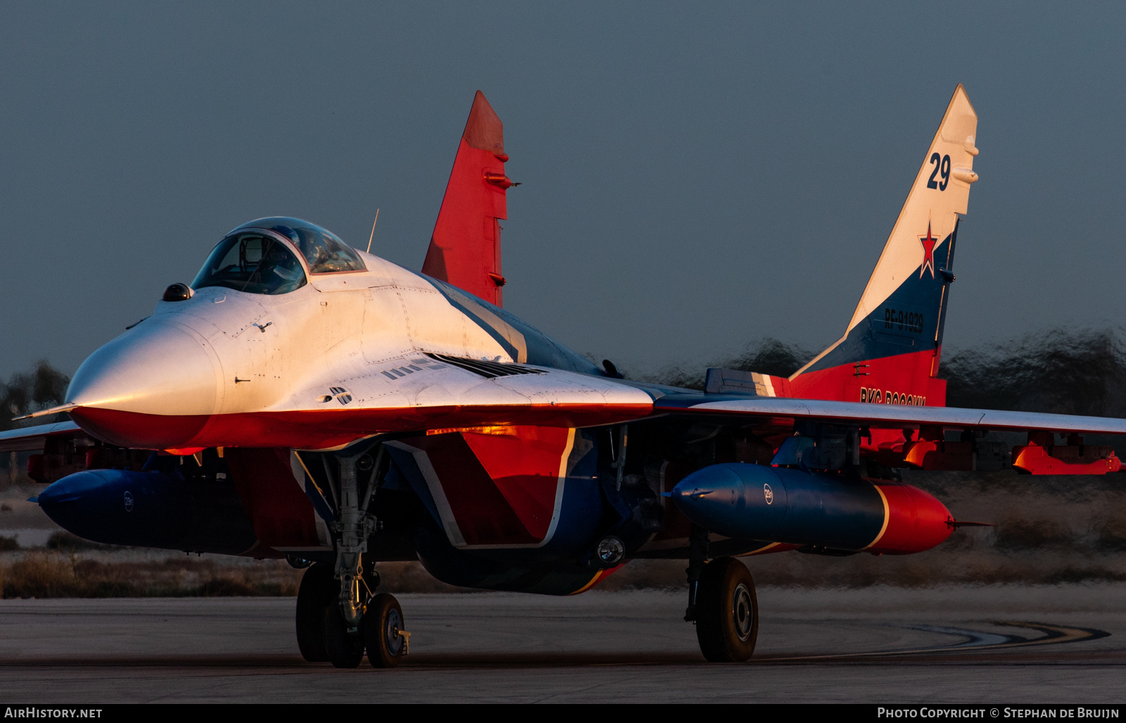 Aircraft Photo of RF-91929 | Mikoyan-Gurevich MiG-29 | Russia - Air Force | AirHistory.net #123954