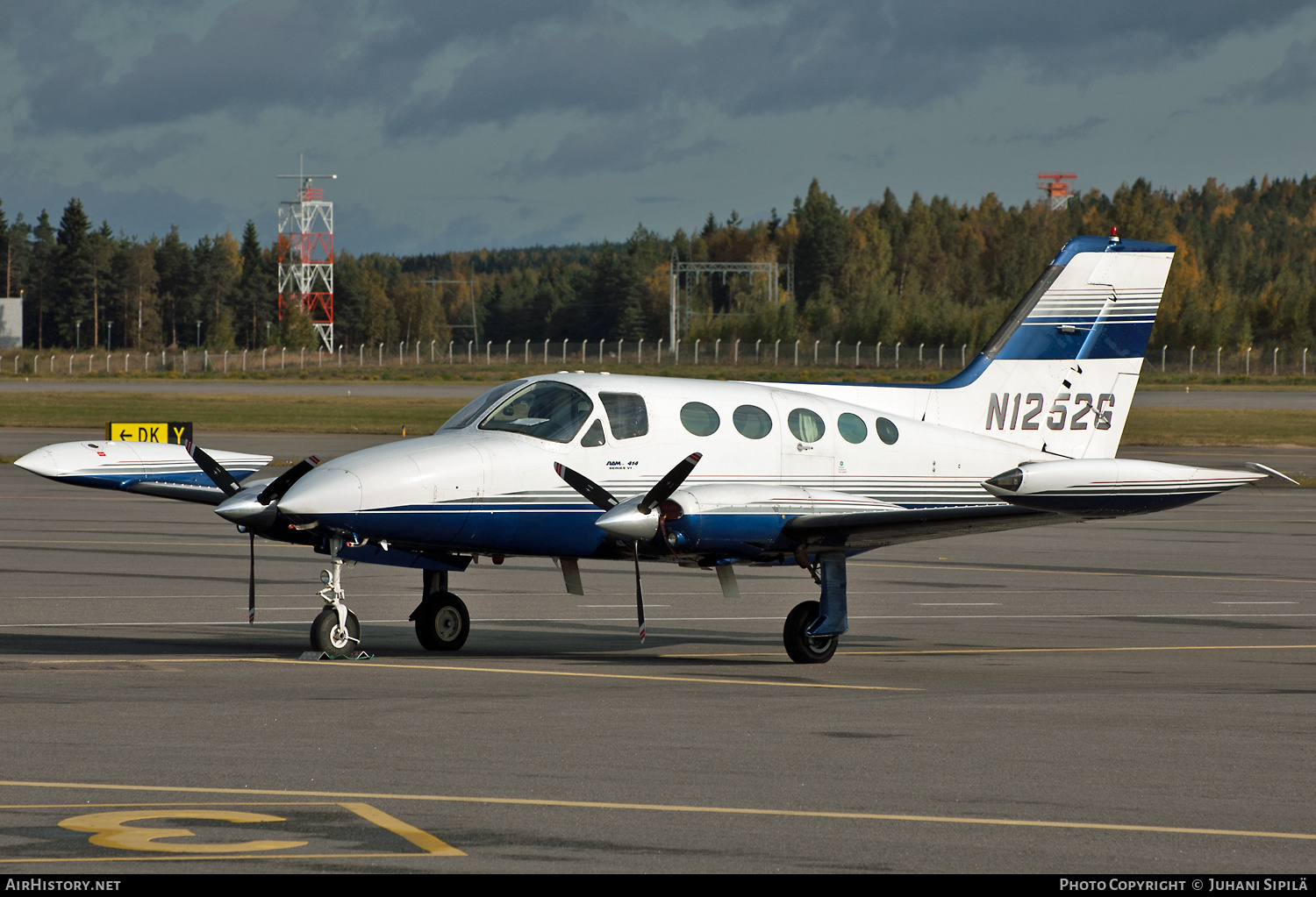 Aircraft Photo of N1252G | Cessna 414 RAM Srs.6 | AirHistory.net #123965