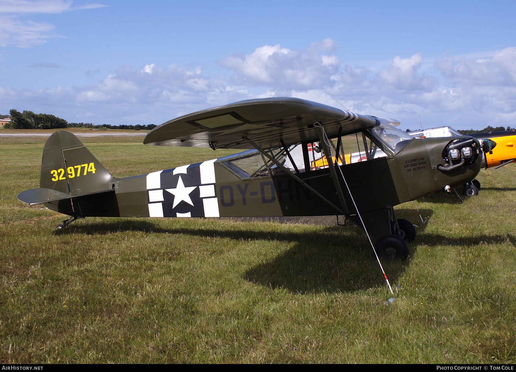 Aircraft Photo of OY-DHN / 329774 | Piper J-3C-65 Cub | USA - Air Force | AirHistory.net #123966