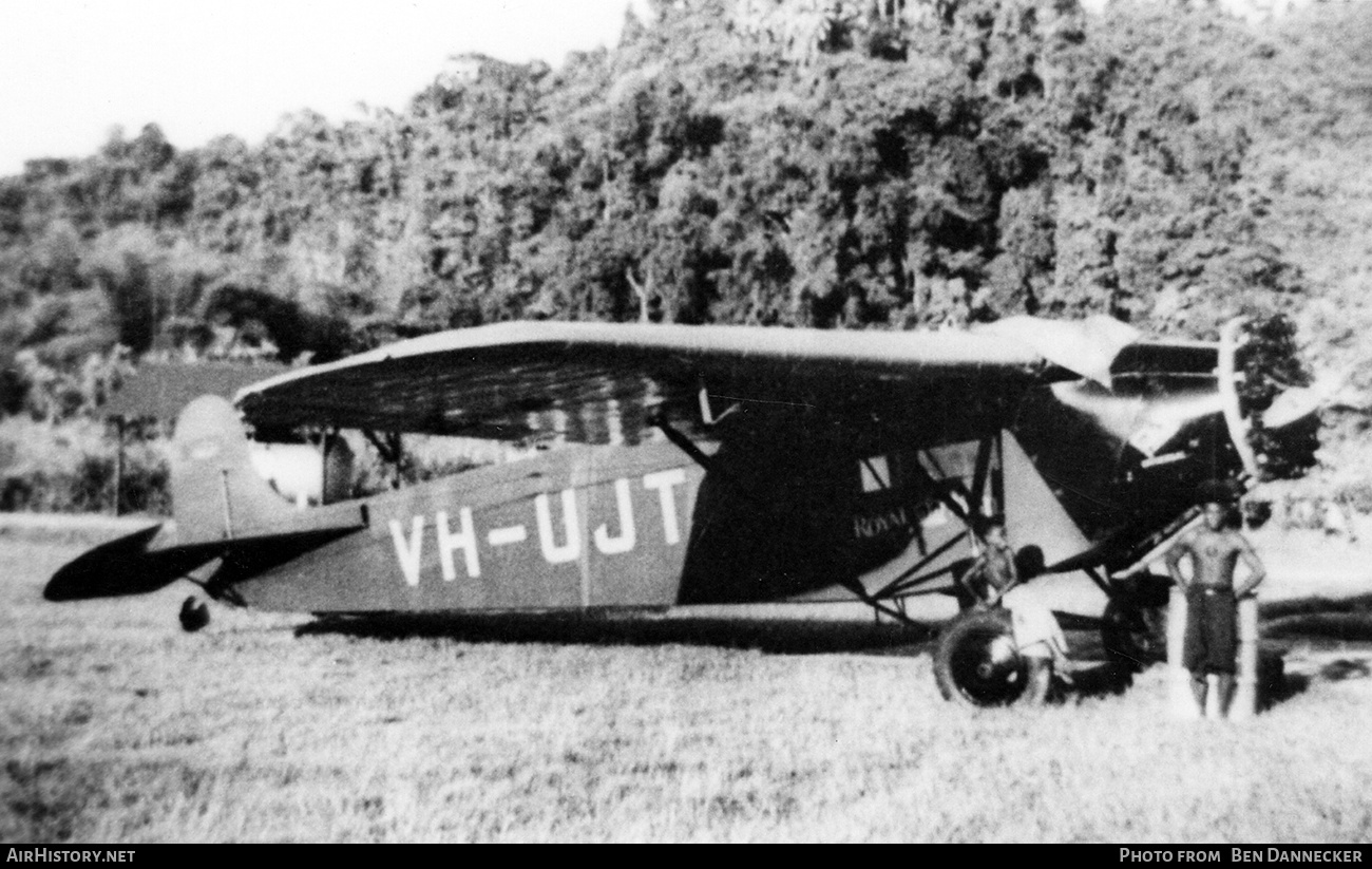 Aircraft Photo of VH-UJT | Fokker Universal | AirHistory.net