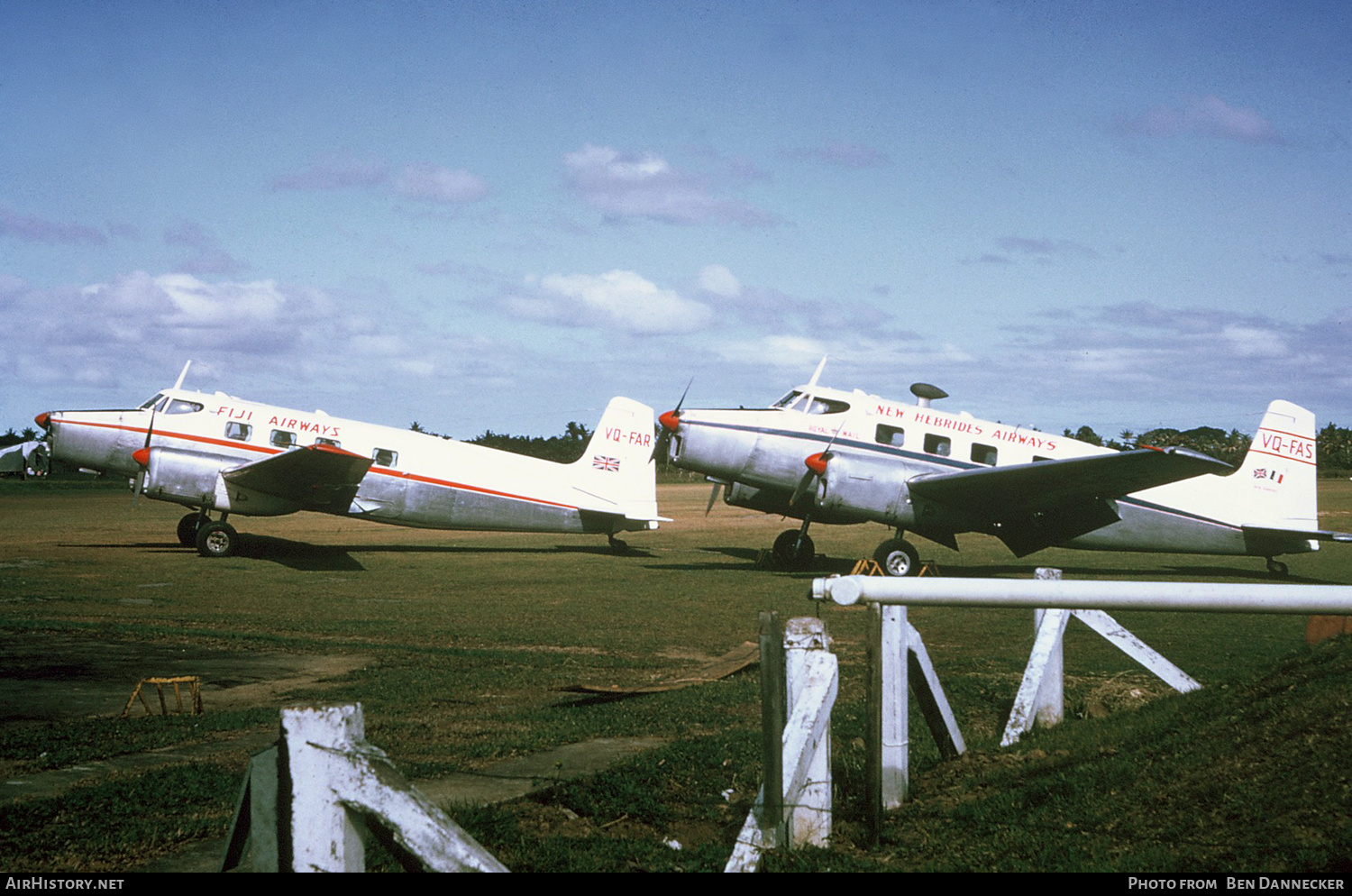 Aircraft Photo of VQ-FAS | De Havilland Australia DHA-3 Drover Mk2 | New Hebrides Airways | AirHistory.net #124004