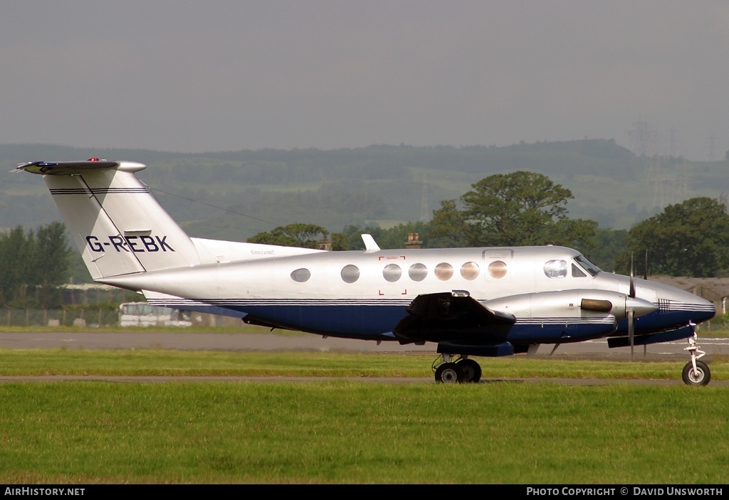 Aircraft Photo of G-REBK | Beech B200 Super King Air | AirHistory.net #124016