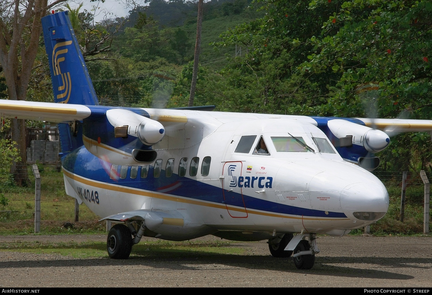 Aircraft Photo of HK-4048 | Let L-410UVP-E Turbolet | SEARCA - Servicio Aéreo de Capurgana | AirHistory.net #124021