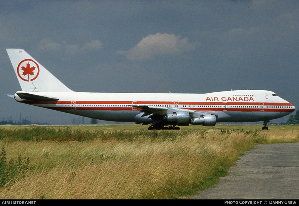 Aircraft Photo of C-GAGA | Boeing 747-233BM | Air Canada | AirHistory.net #124063
