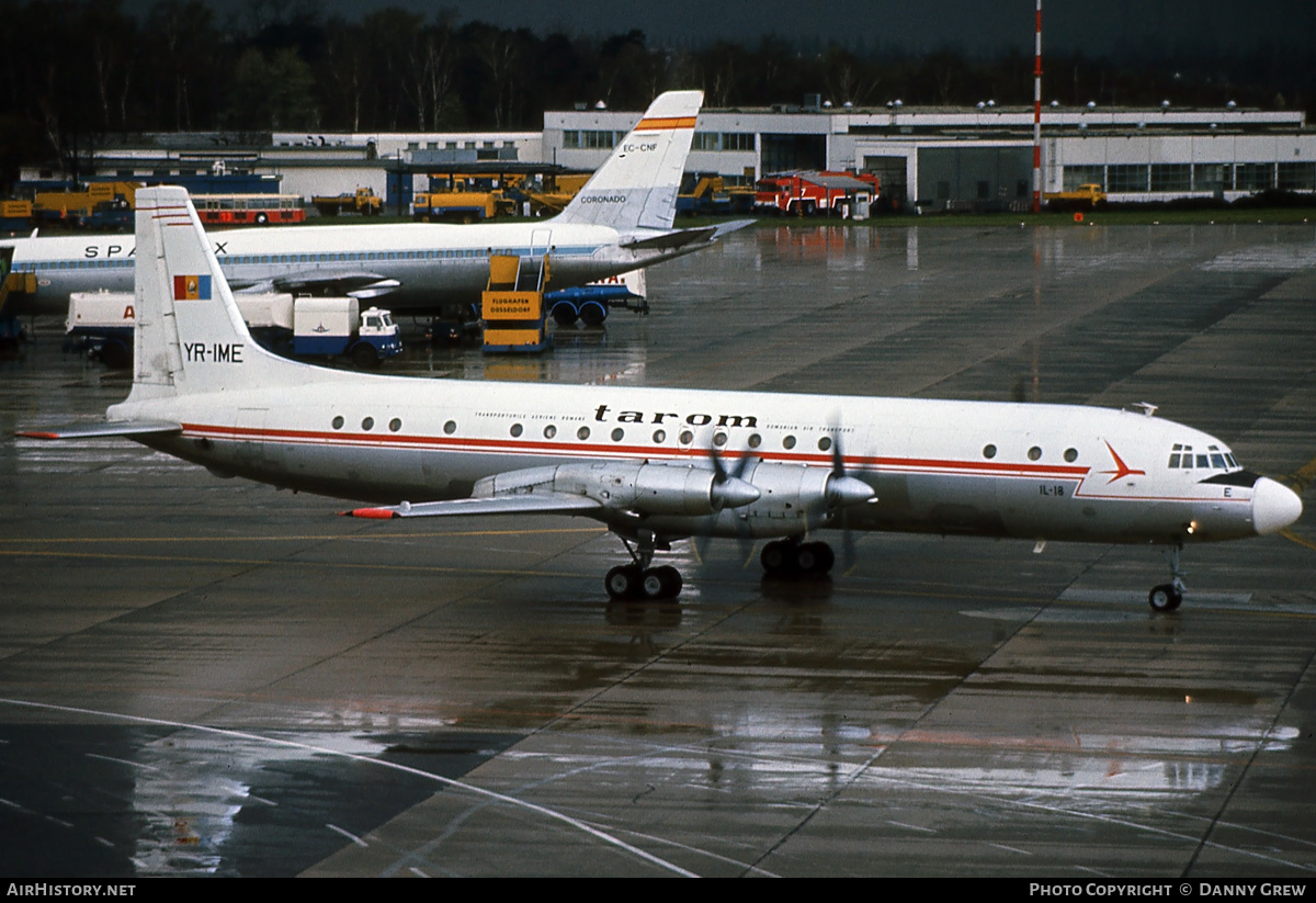 Aircraft Photo of YR-IME | Ilyushin Il-18V | TAROM - Transporturile Aeriene Române | AirHistory.net #124065