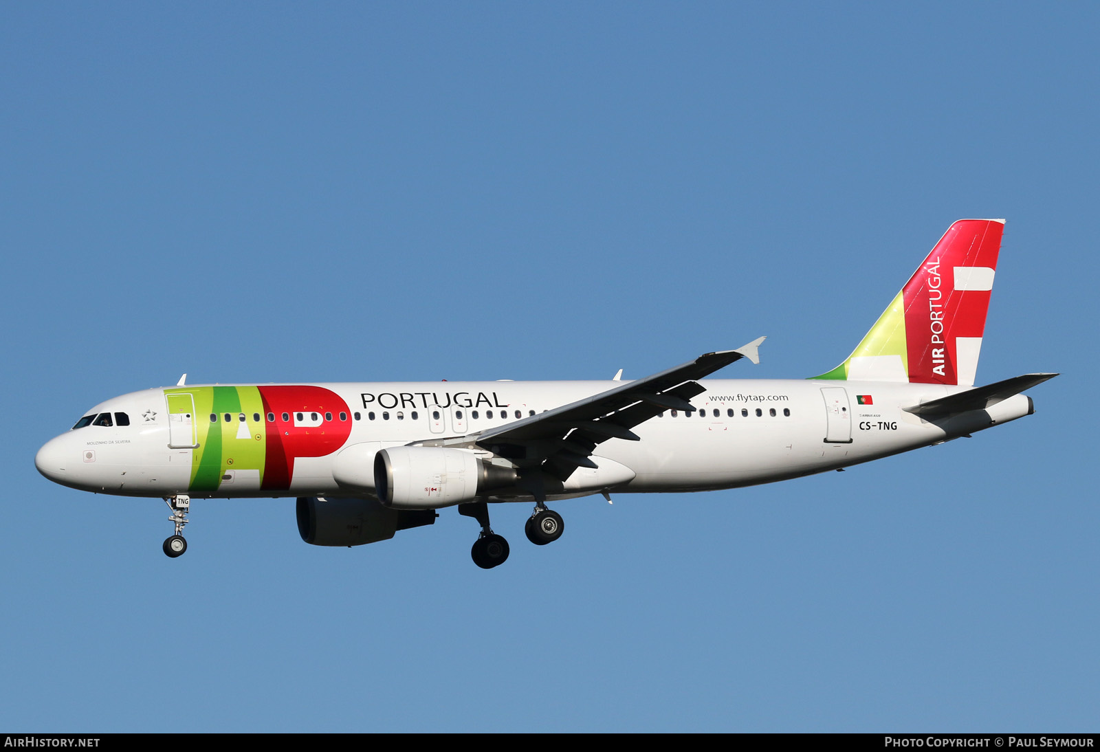 Aircraft Photo of CS-TNG | Airbus A320-214 | TAP Air Portugal | AirHistory.net #124089