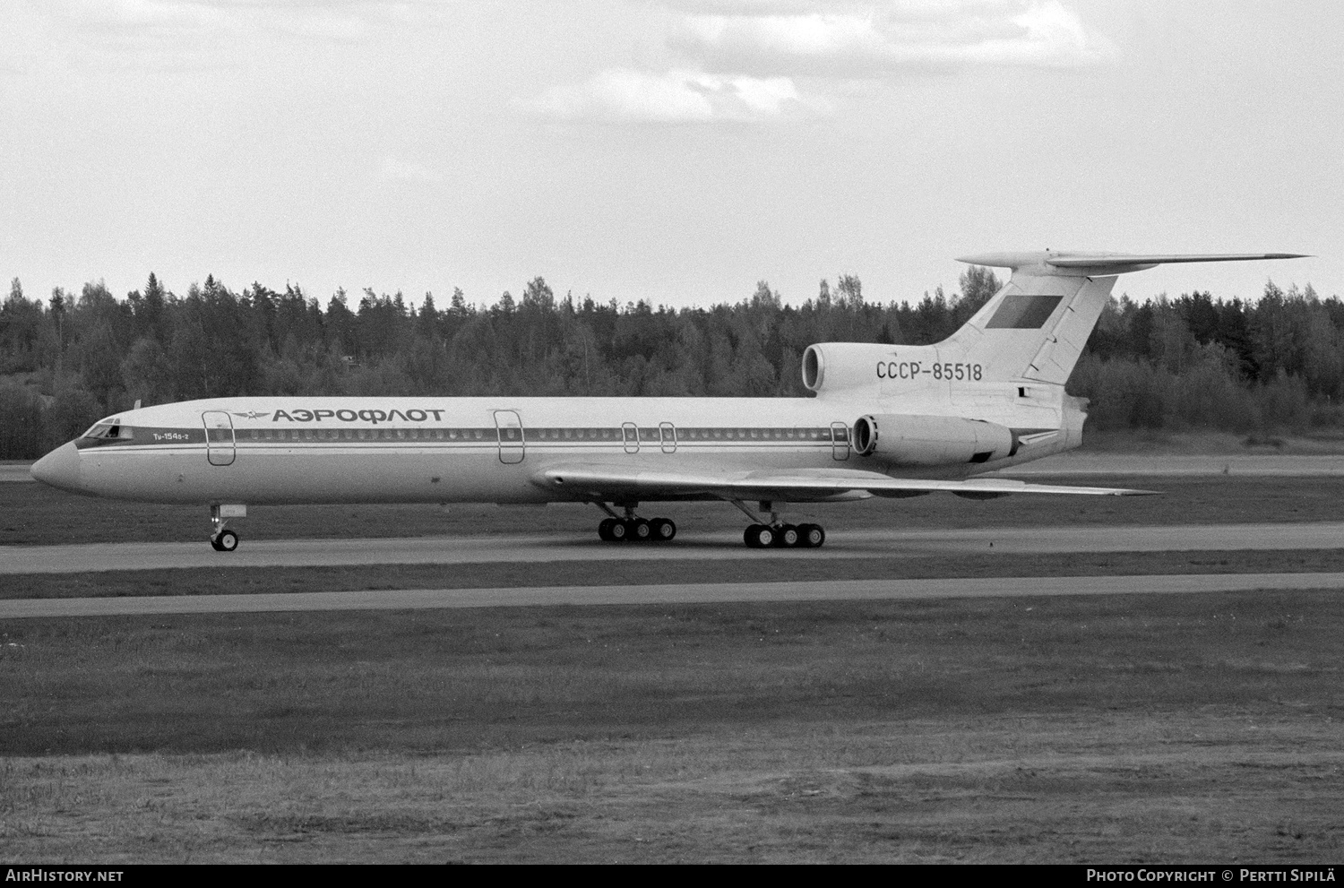 Aircraft Photo of CCCP-85518 | Tupolev Tu-154B-2 | Aeroflot | AirHistory.net #124095