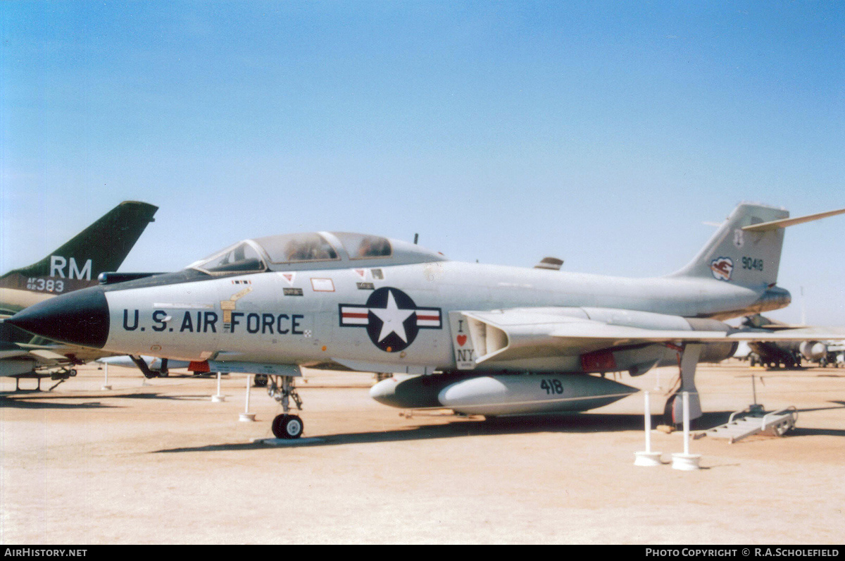 Aircraft Photo of 59-0418 / 90418 | McDonnell F-101B Voodoo | USA - Air Force | AirHistory.net #124098