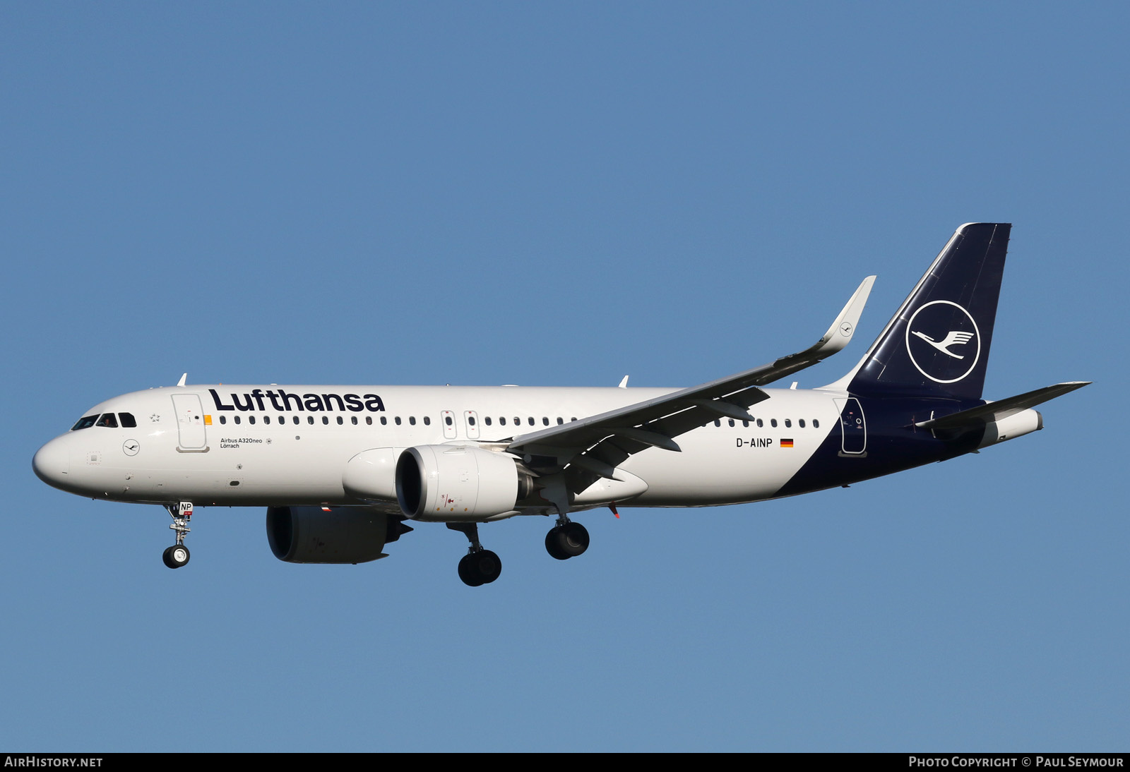 Aircraft Photo of D-AINP | Airbus A320-271N | Lufthansa | AirHistory.net #124102