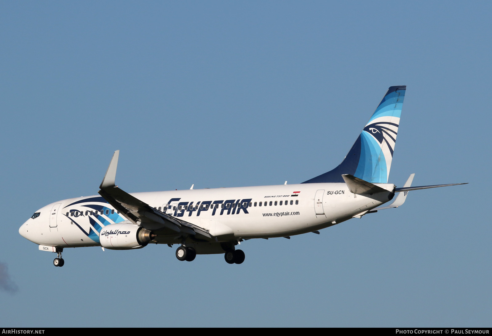 Aircraft Photo of SU-GCN | Boeing 737-866 | EgyptAir | AirHistory.net #124108