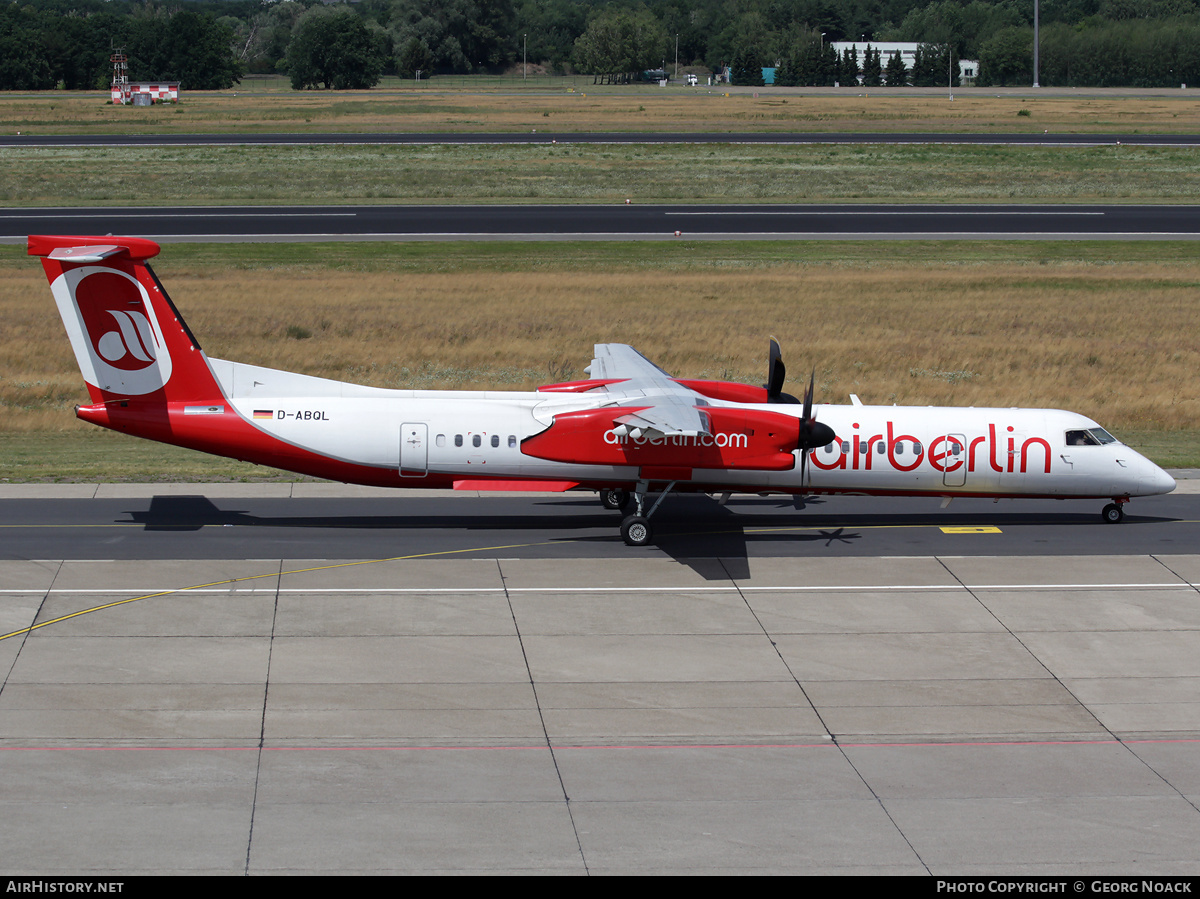 Aircraft Photo of D-ABQL | Bombardier DHC-8-402 Dash 8 | Air Berlin | AirHistory.net #124113