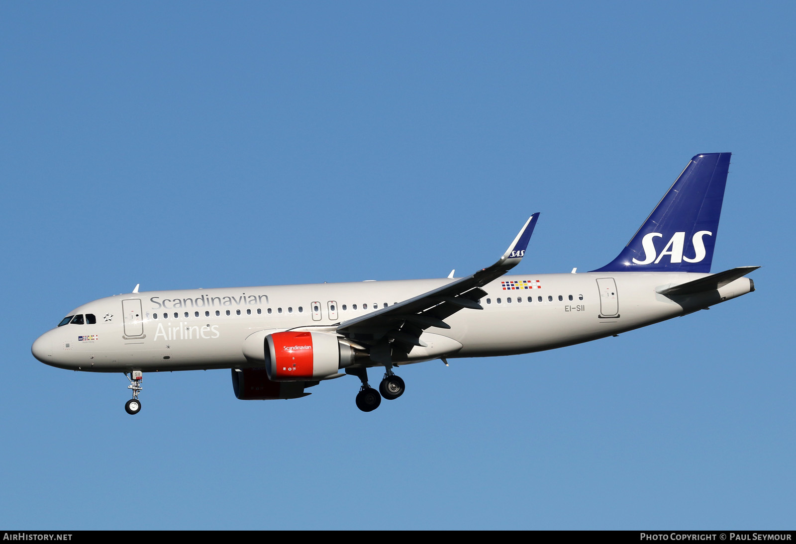 Aircraft Photo of EI-SII | Airbus A320-251N | Scandinavian Airlines - SAS | AirHistory.net #124116