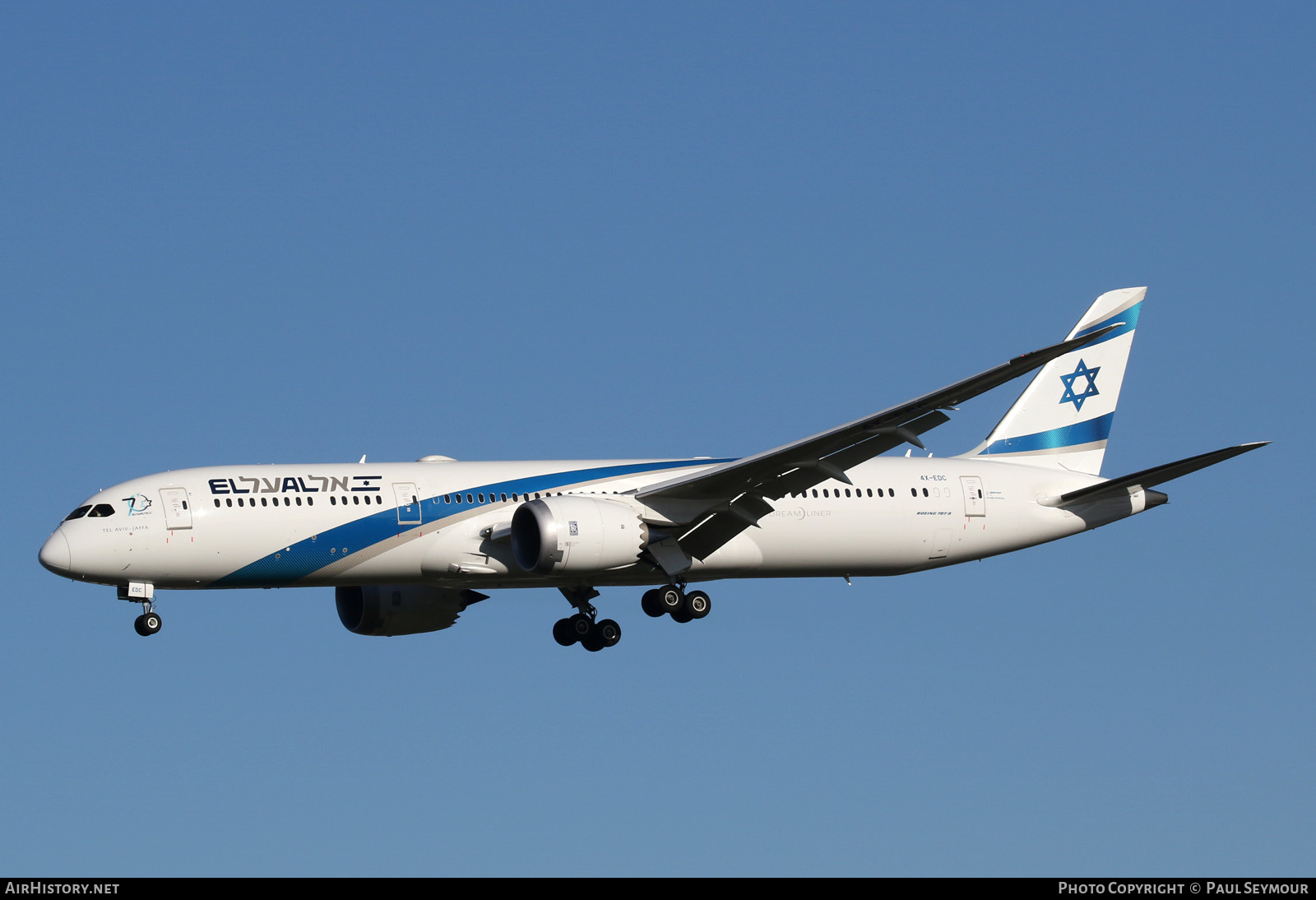 Aircraft Photo of 4X-EDC | Boeing 787-9 Dreamliner | El Al Israel Airlines | AirHistory.net #124128