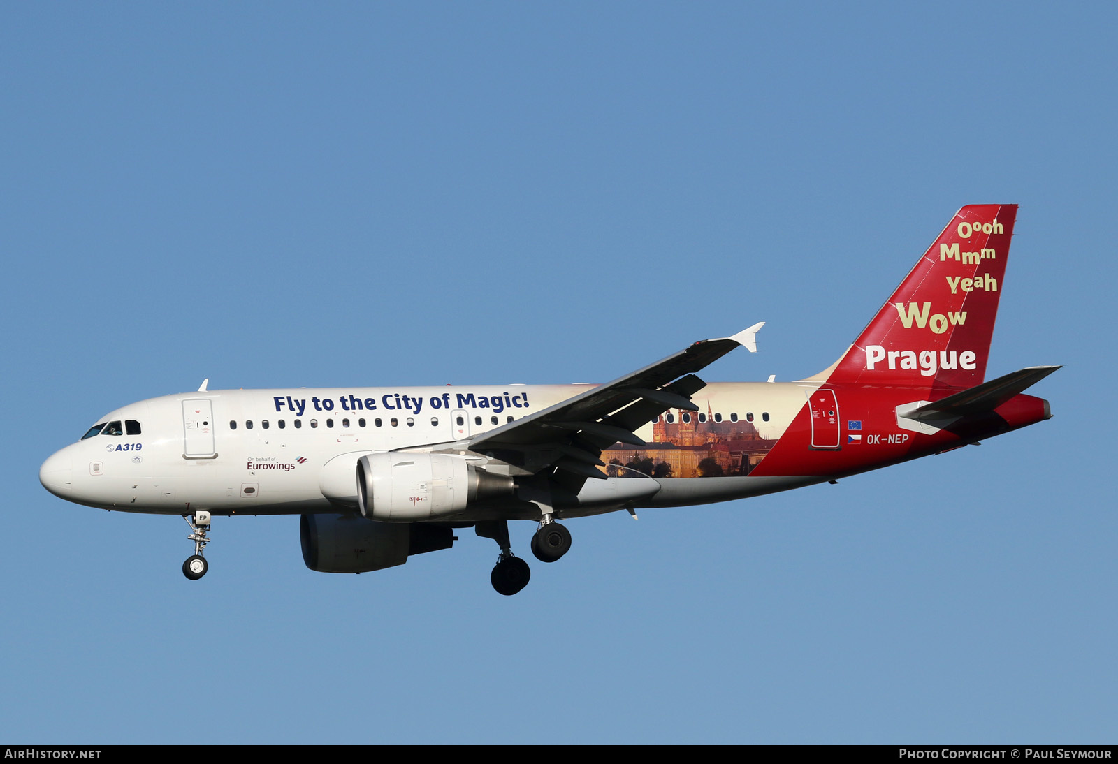 Aircraft Photo of OK-NEP | Airbus A319-112 | Eurowings | AirHistory.net #124138