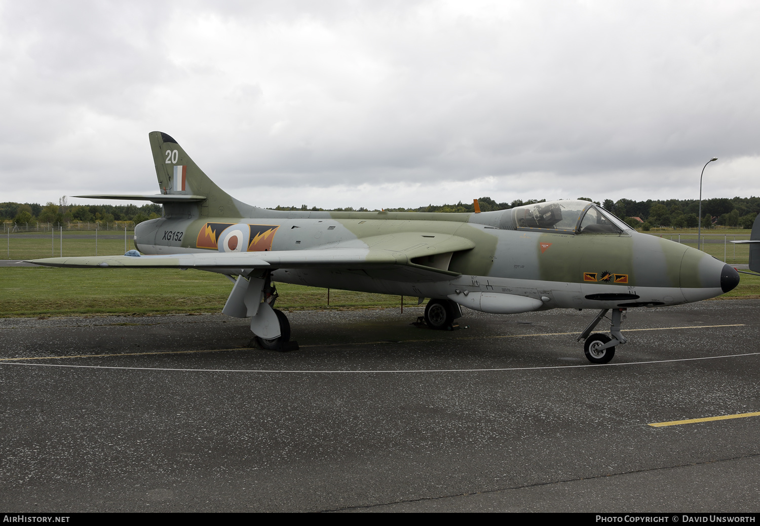 Aircraft Photo of XG152 | Hawker Hunter F6A | UK - Air Force | AirHistory.net #124160