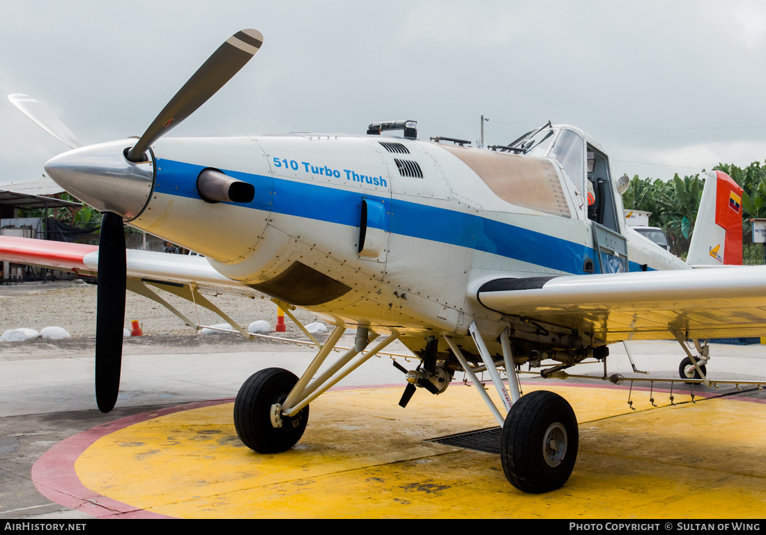 Aircraft Photo of HC-CIC | Thrush S2R-T34 Thrush 510P | Fumipalma | AirHistory.net #124166