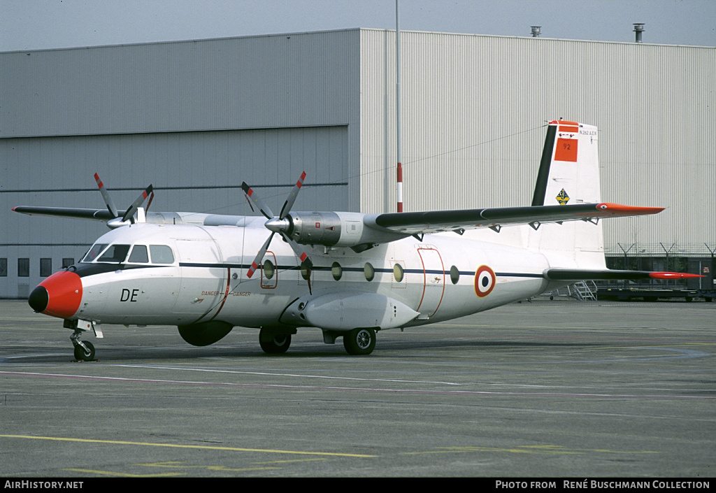 Aircraft Photo of 92 | Aerospatiale N-262D-51 AEN Fregate | France - Air Force | AirHistory.net #124180