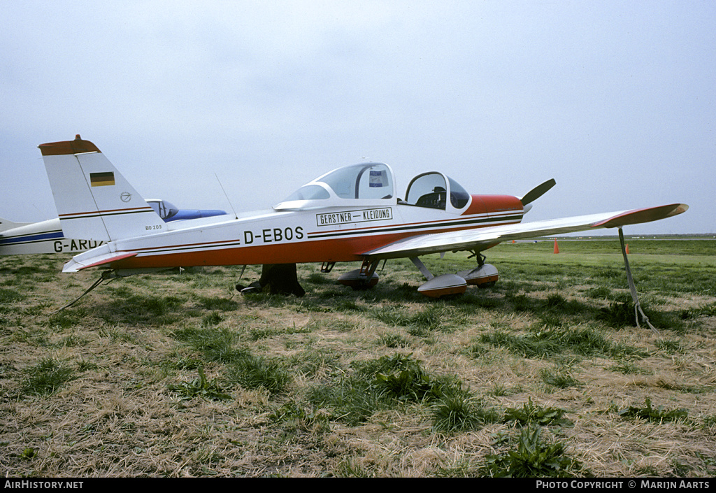 Aircraft Photo of D-EBOS | Bolkow BO-209 Monsun 150FV | Gerstner Kleidung | AirHistory.net #124186