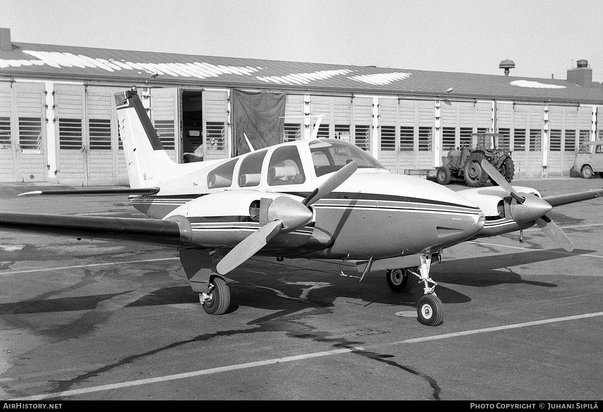 Aircraft Photo of OH-BBT | Beech B55 Baron (95-B55) | AirHistory.net #124209