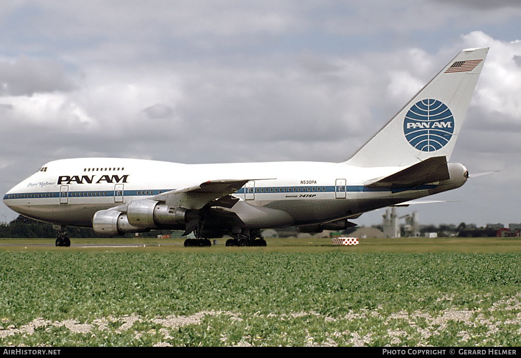 Aircraft Photo of N530PA | Boeing 747SP-21 | Pan American World Airways - Pan Am | AirHistory.net #124216