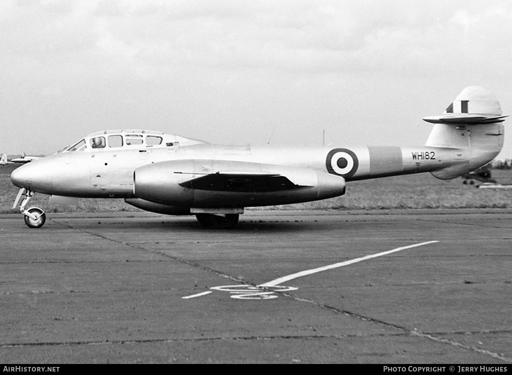 Aircraft Photo of WH182 | Gloster Meteor T7 | UK - Air Force | AirHistory.net #124224