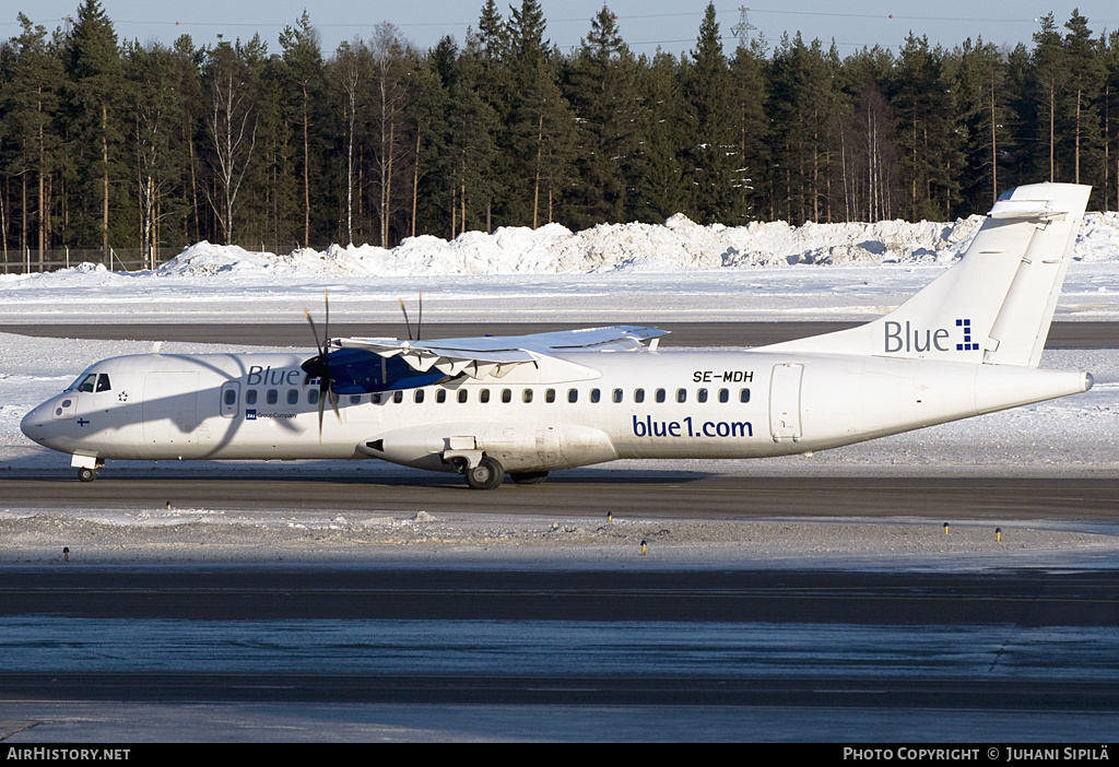 Aircraft Photo of SE-MDH | ATR ATR-72-500 (ATR-72-212A) | Blue1 | AirHistory.net #124226