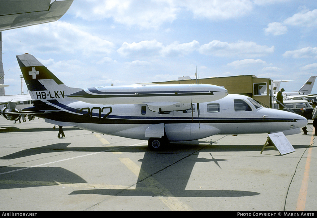 Aircraft Photo of HB-LKV | Mitsubishi MU-2 Marquise (MU-2B-60) | AirHistory.net #124233