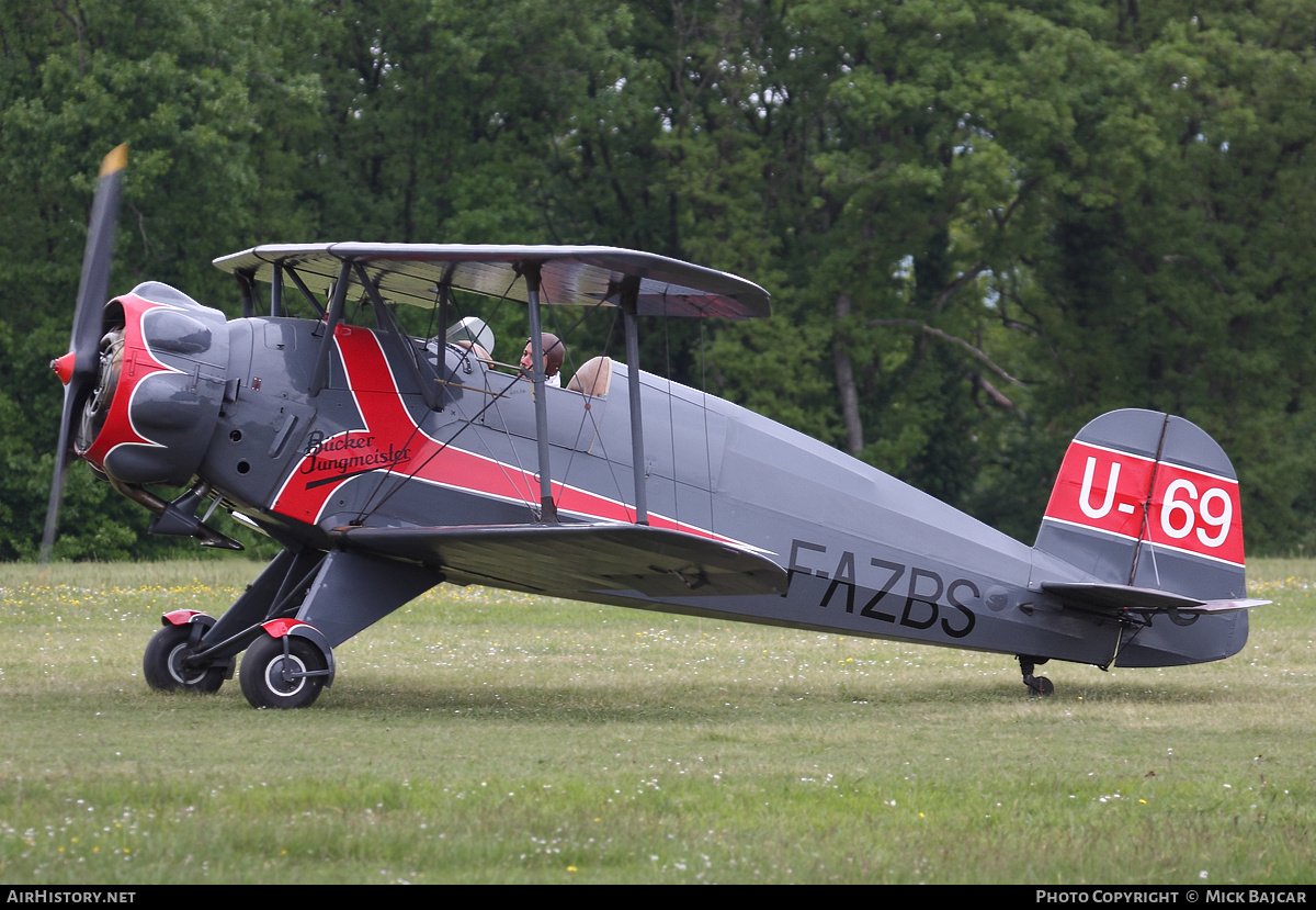 Aircraft Photo of F-AZBS / U-69 | Bücker Bü 133C Jungmeister | AirHistory.net #124234